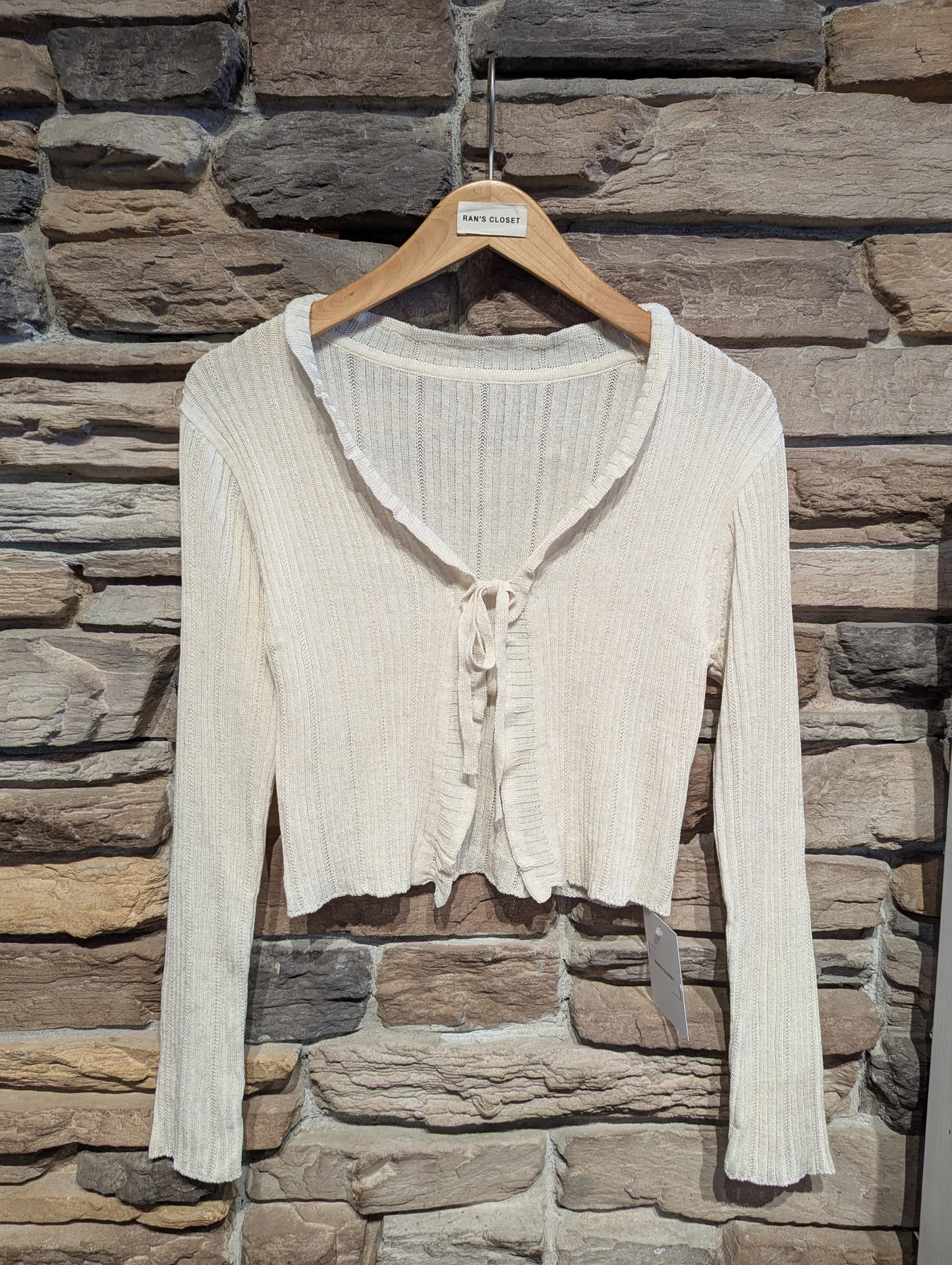 Tie Front Cardigan