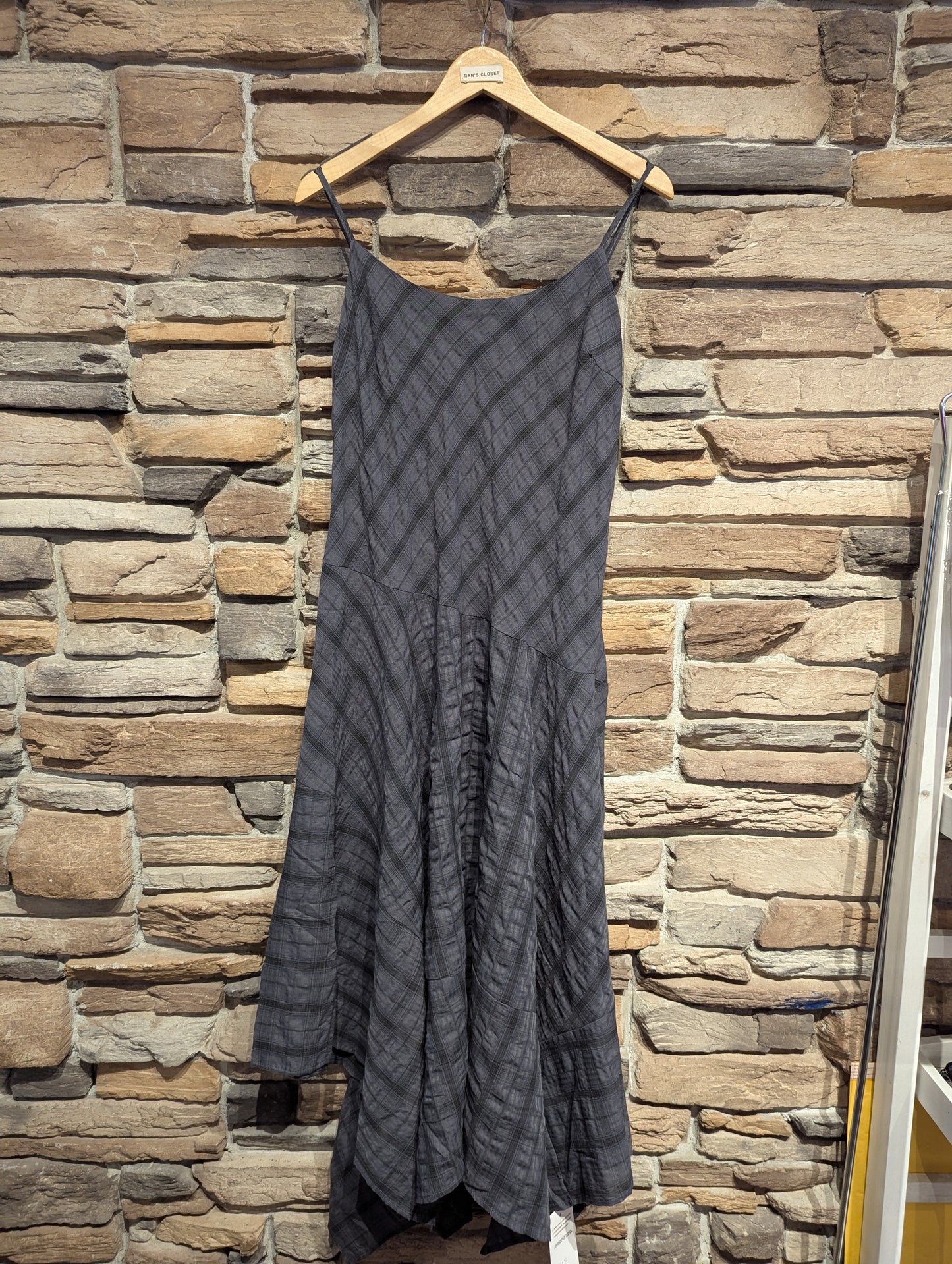 Plaid Maxi Dress
