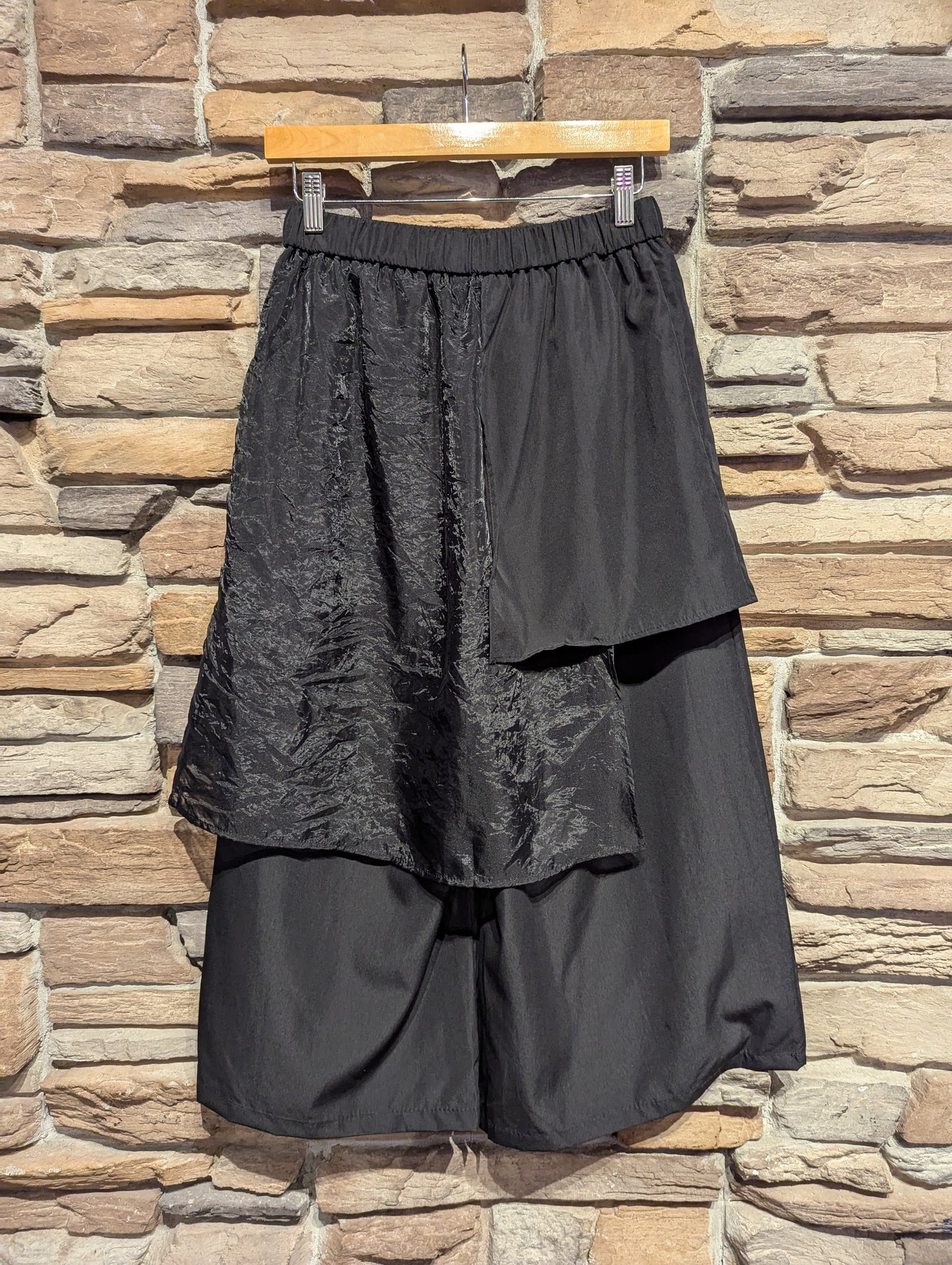 Overlay Wide Leg Pants