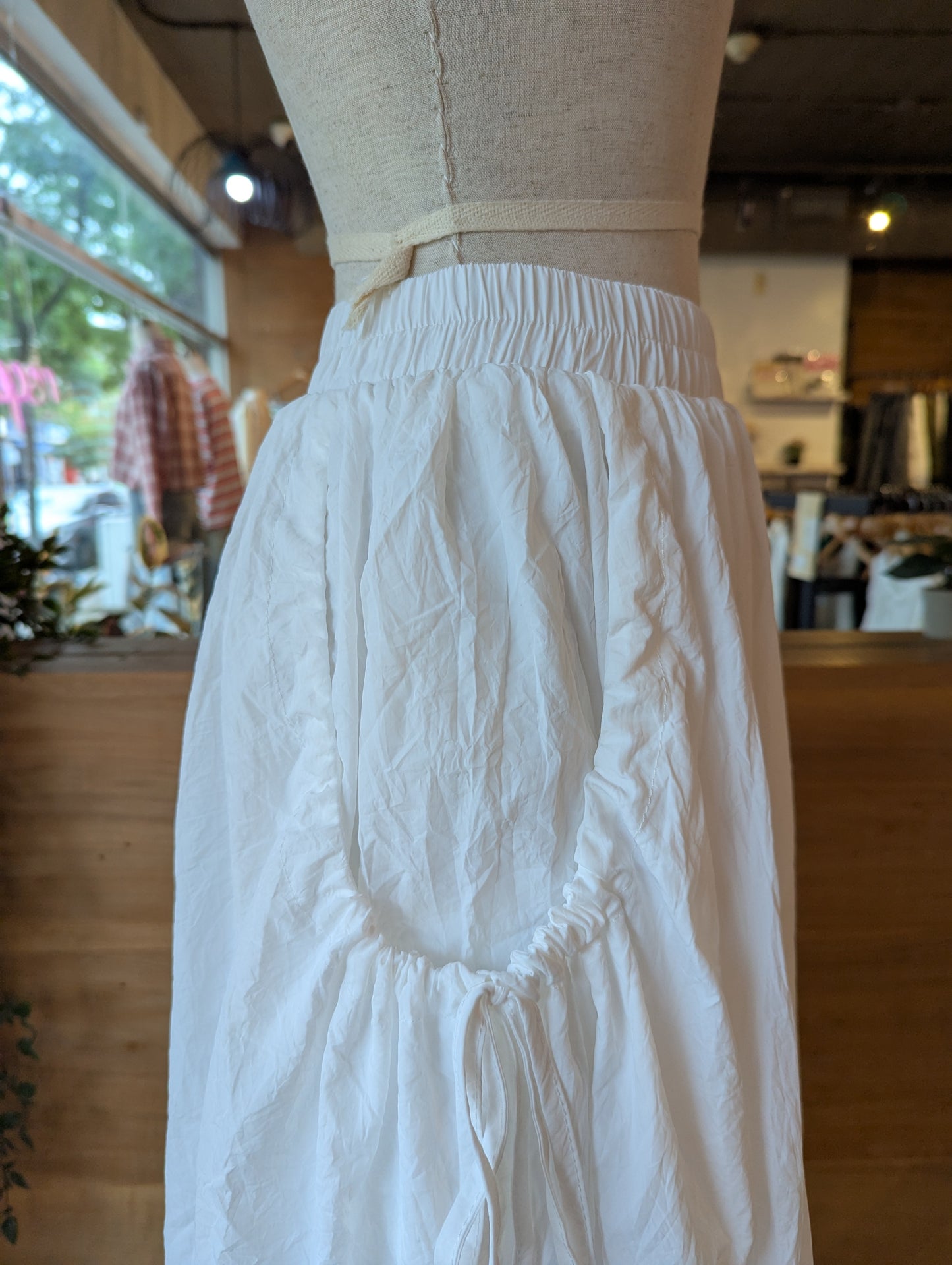 Scrunch Pocket Maxi Skirt