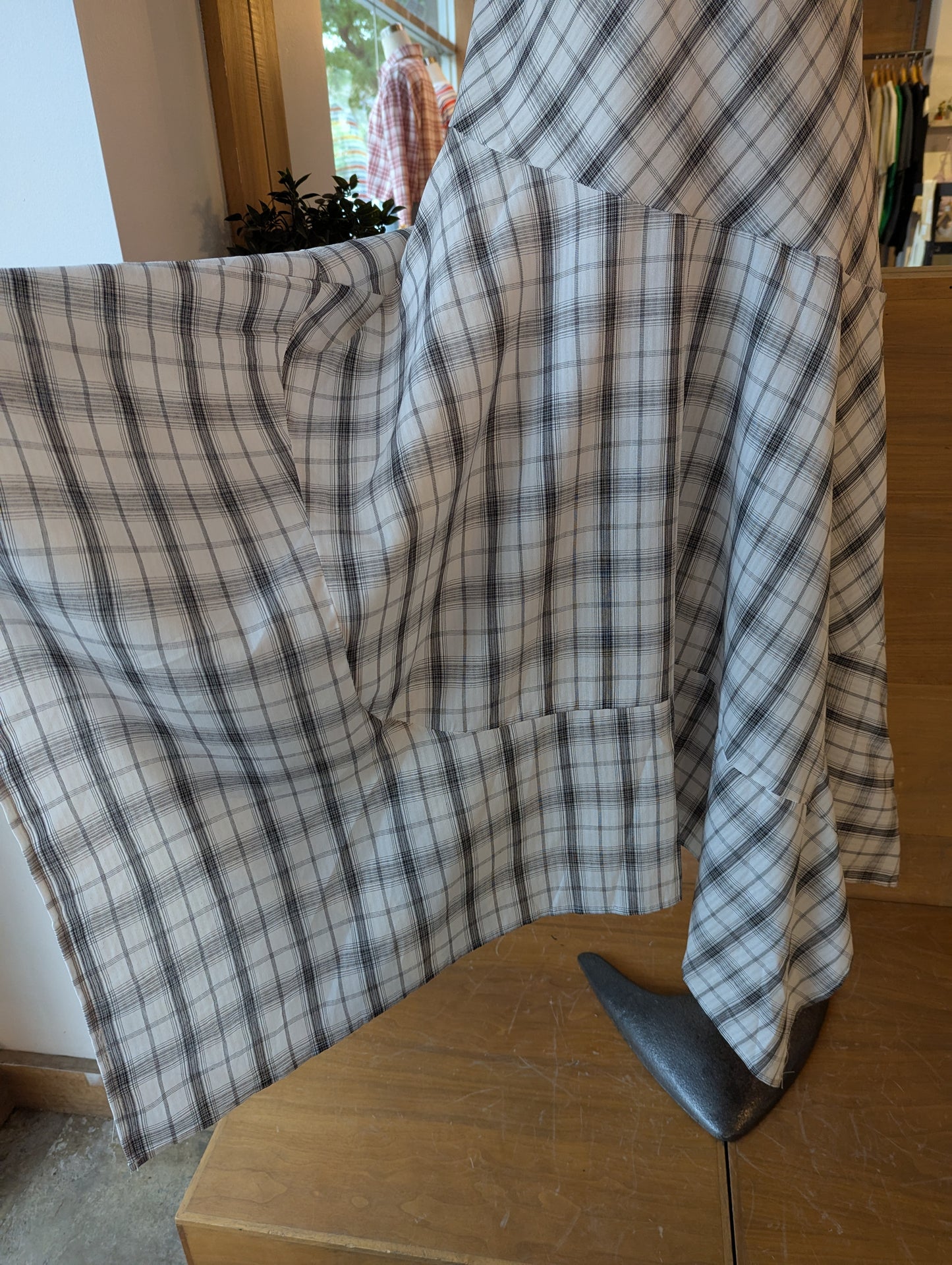Plaid Maxi Dress