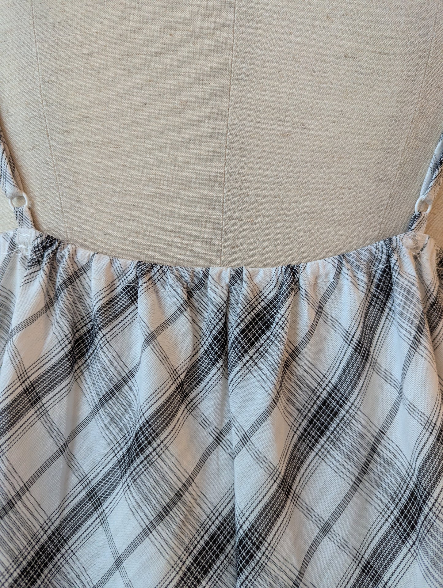 Plaid Maxi Dress
