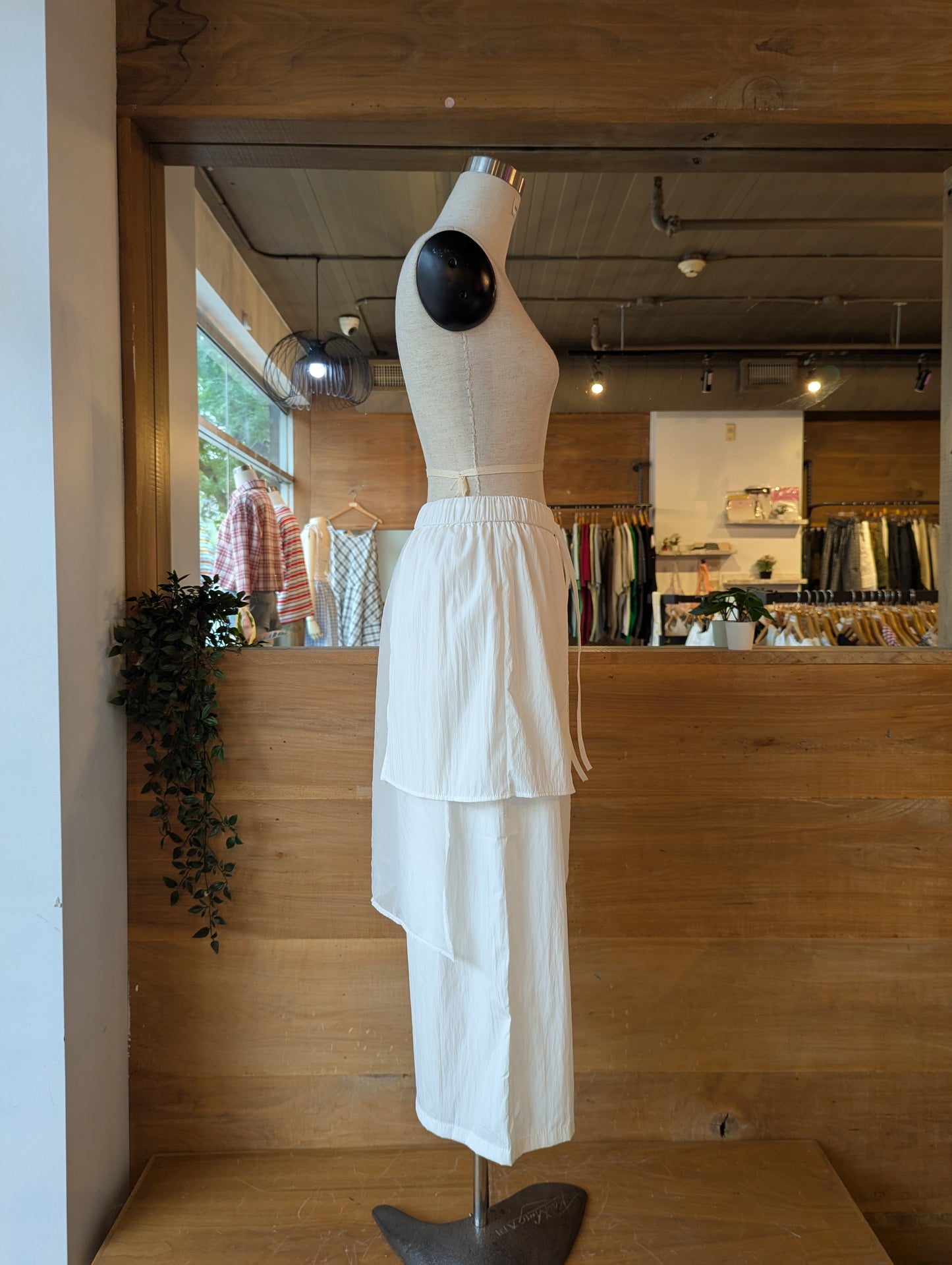 Overlay Wide Leg Pants