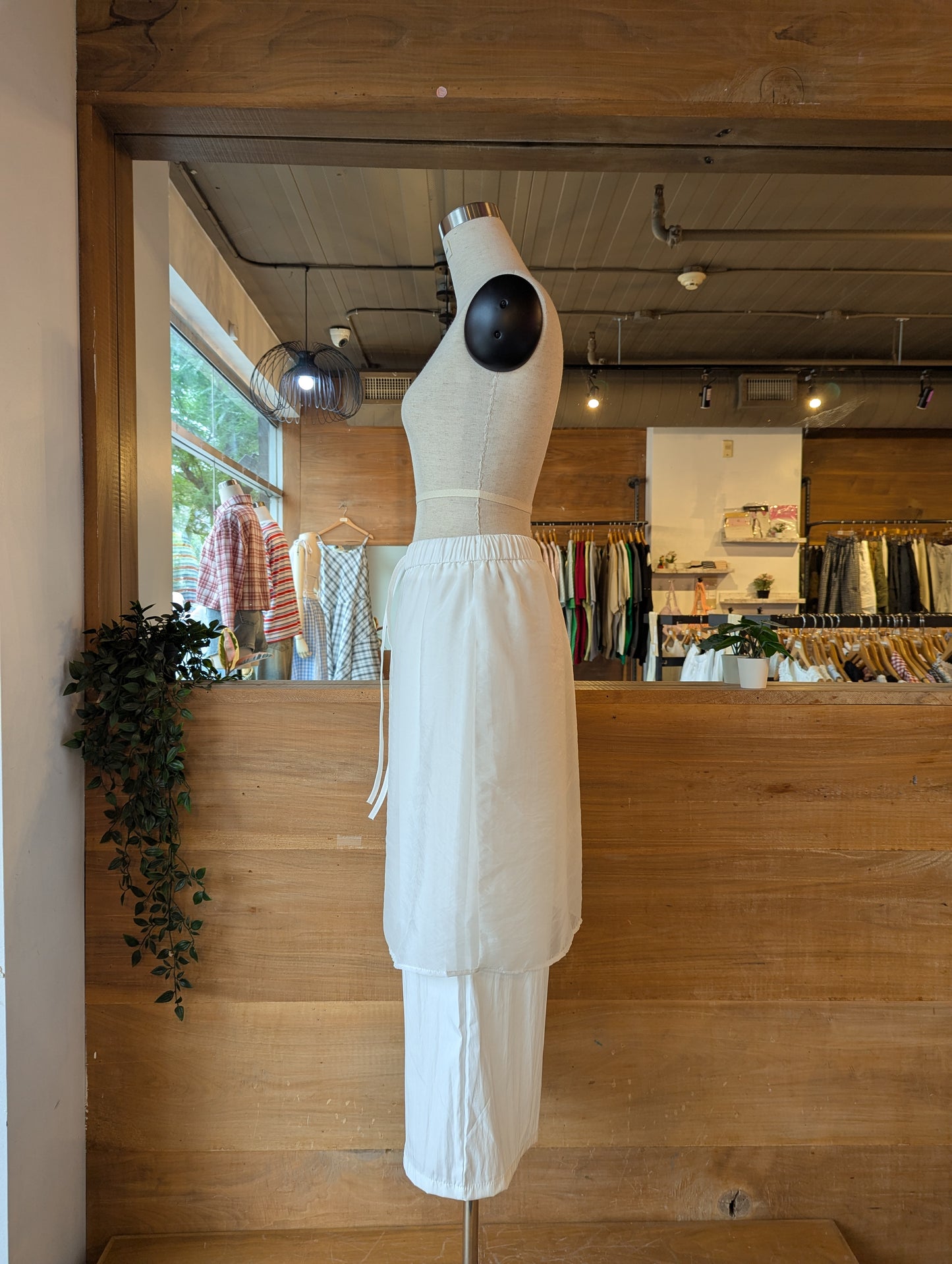 Overlay Wide Leg Pants