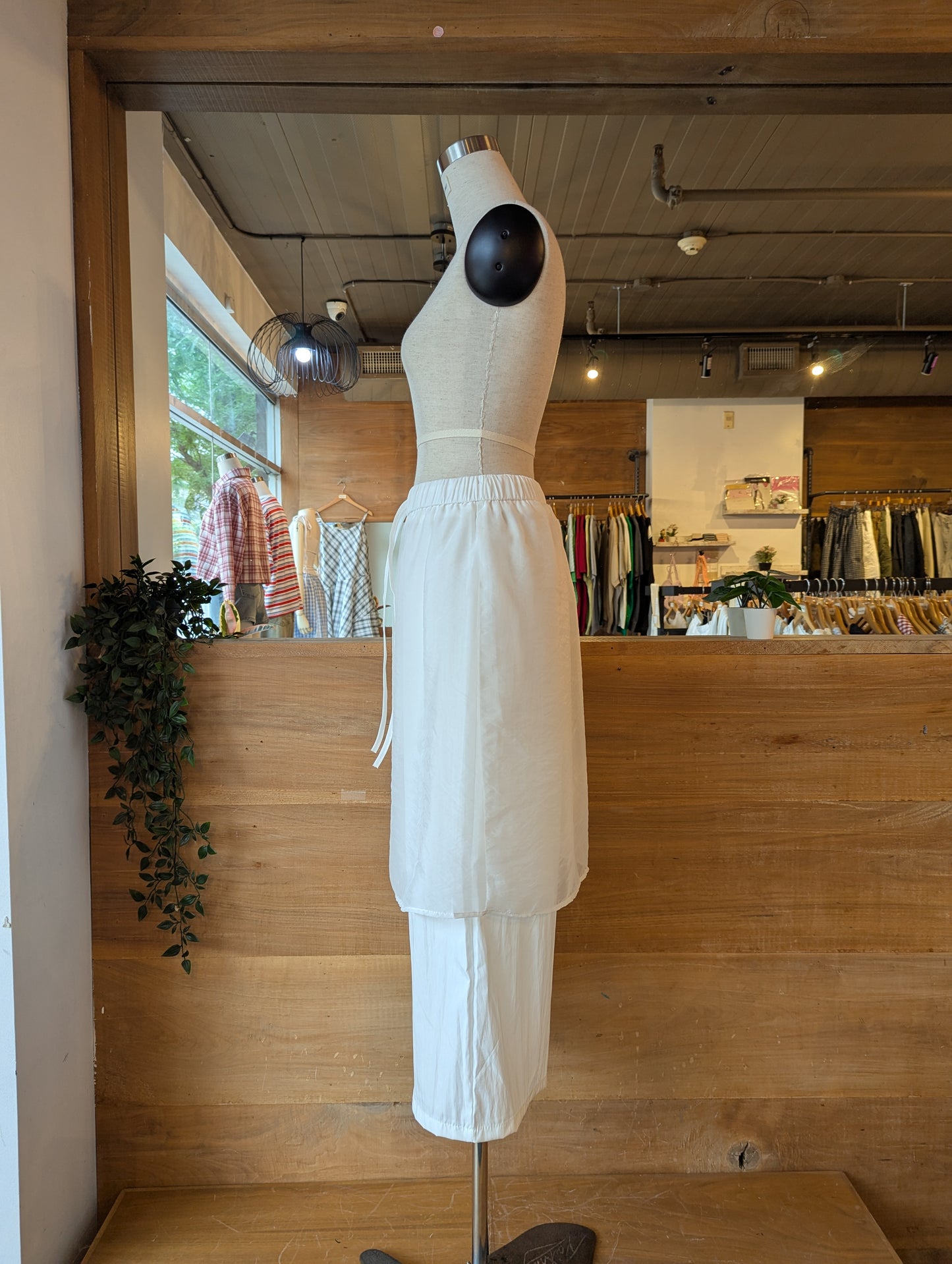 Overlay Wide Leg Pants