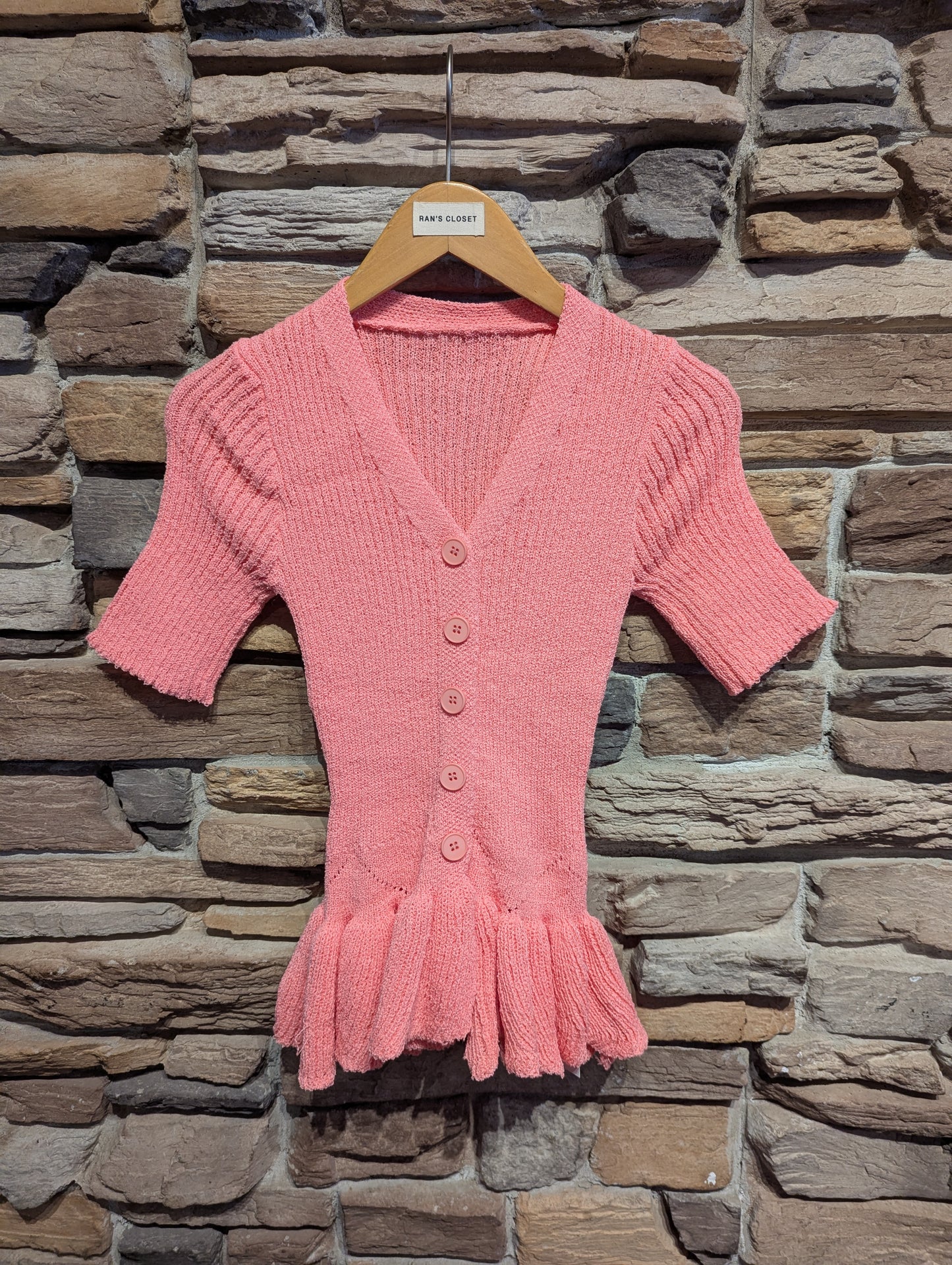 Knit Peplum Top