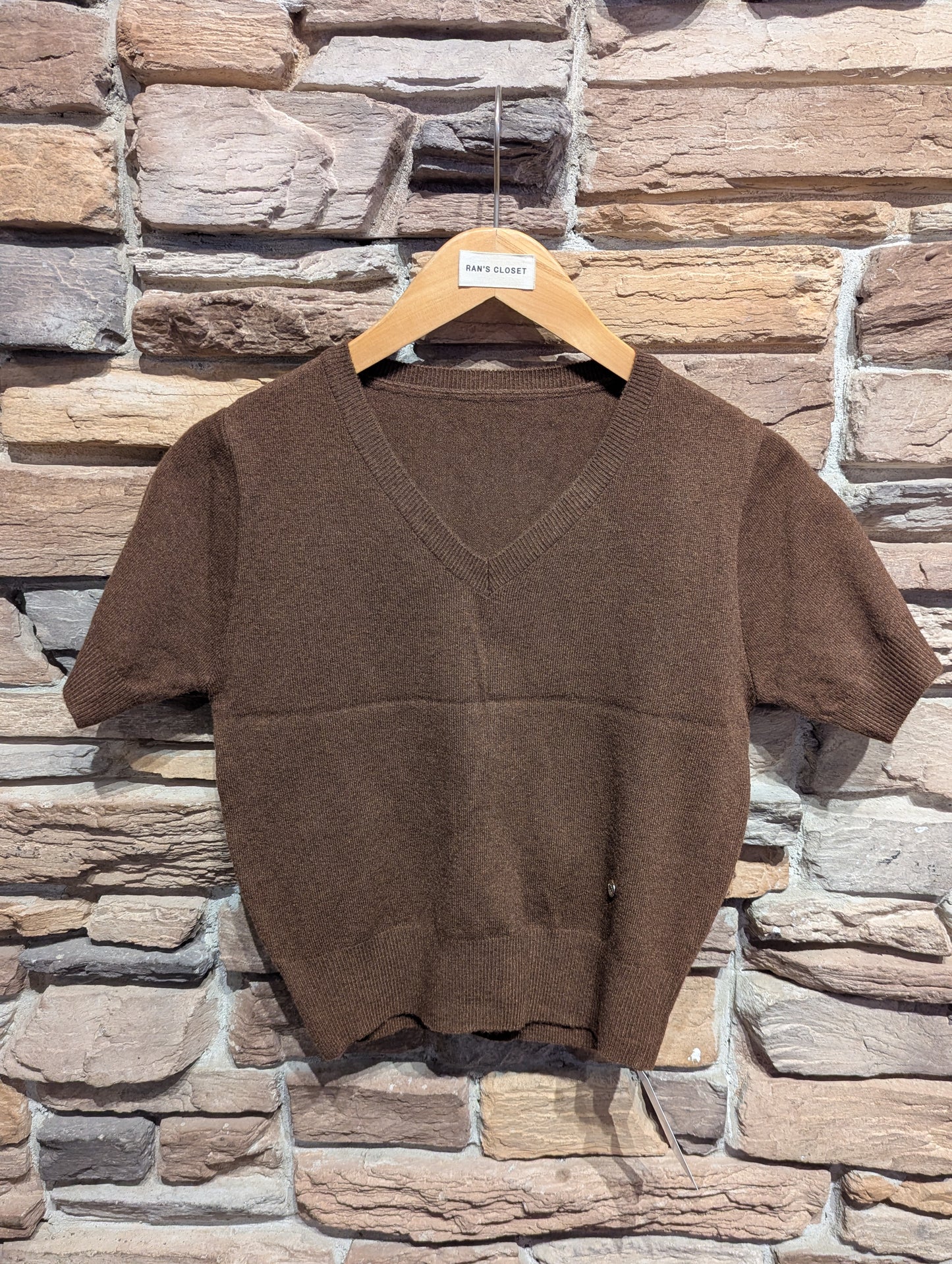 Short Sleeve Knit Top