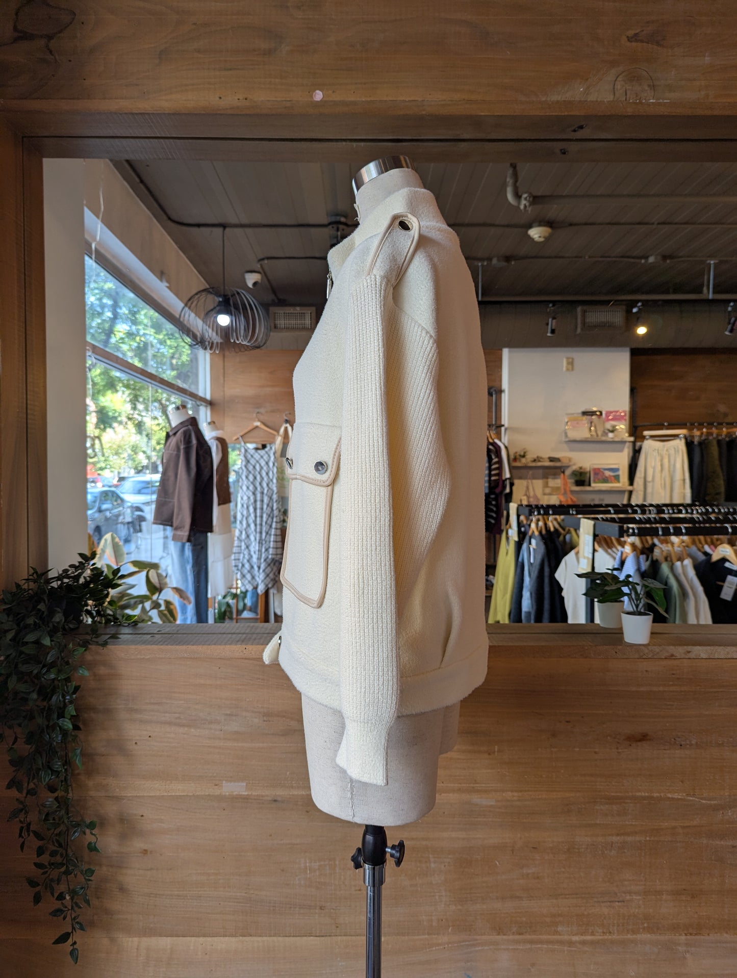 Women's Knit sleeve Jacket