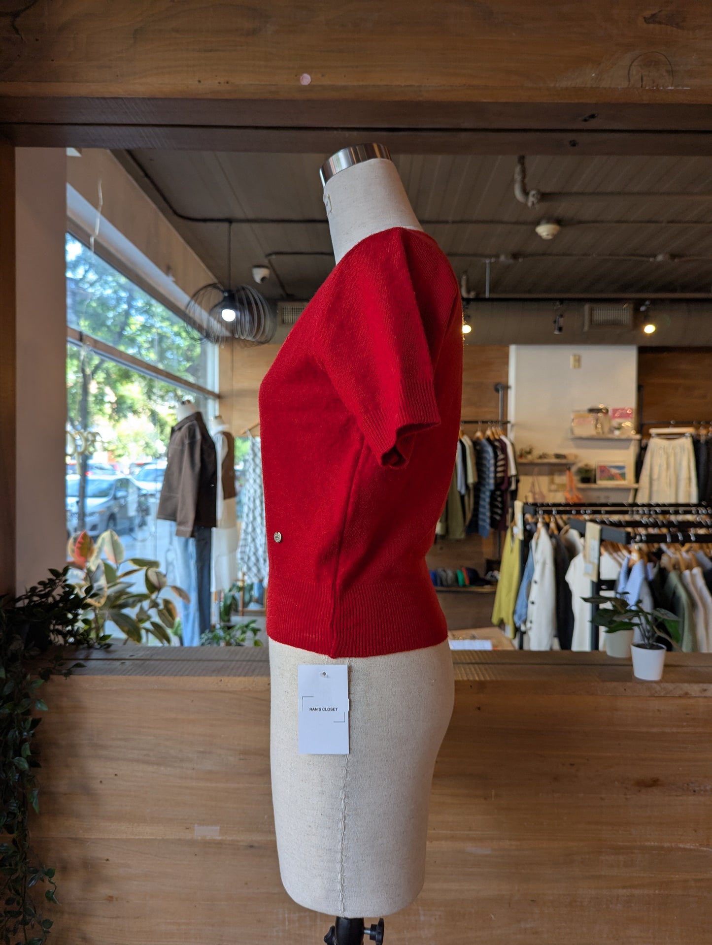 Short Sleeve Knit Top