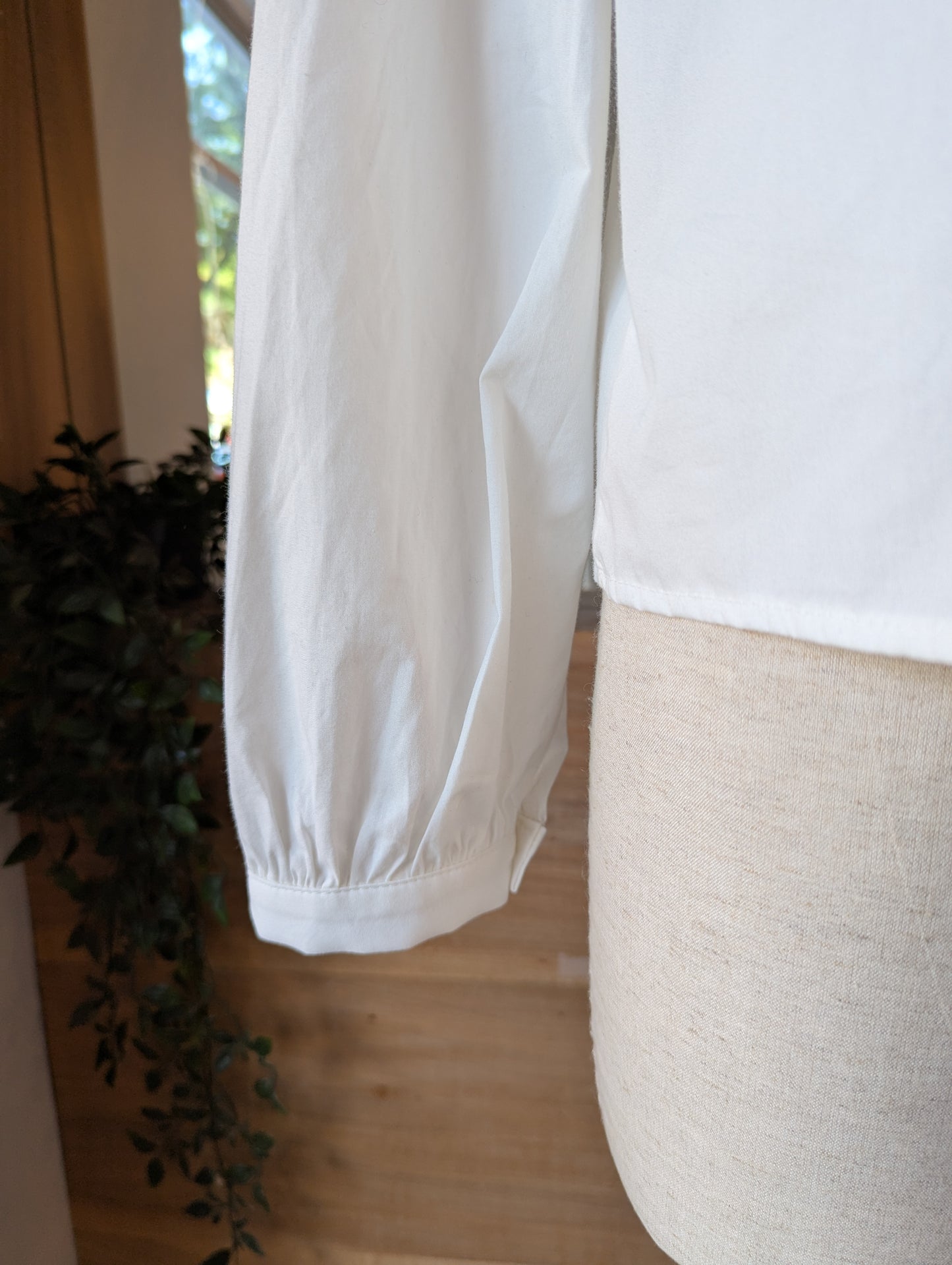 Peter Pan Collar Button Up Blouse