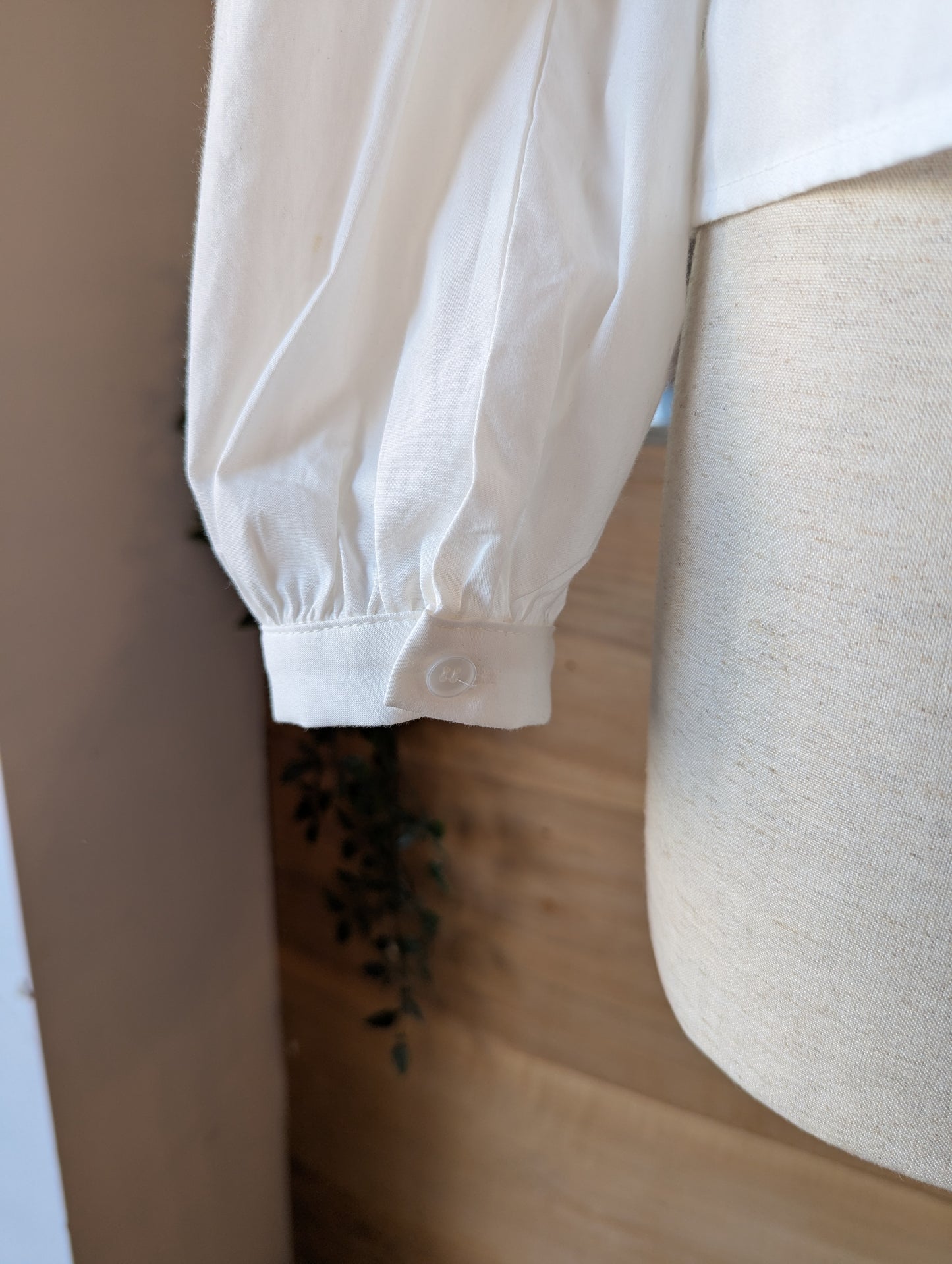 Peter Pan Collar Button Up Blouse