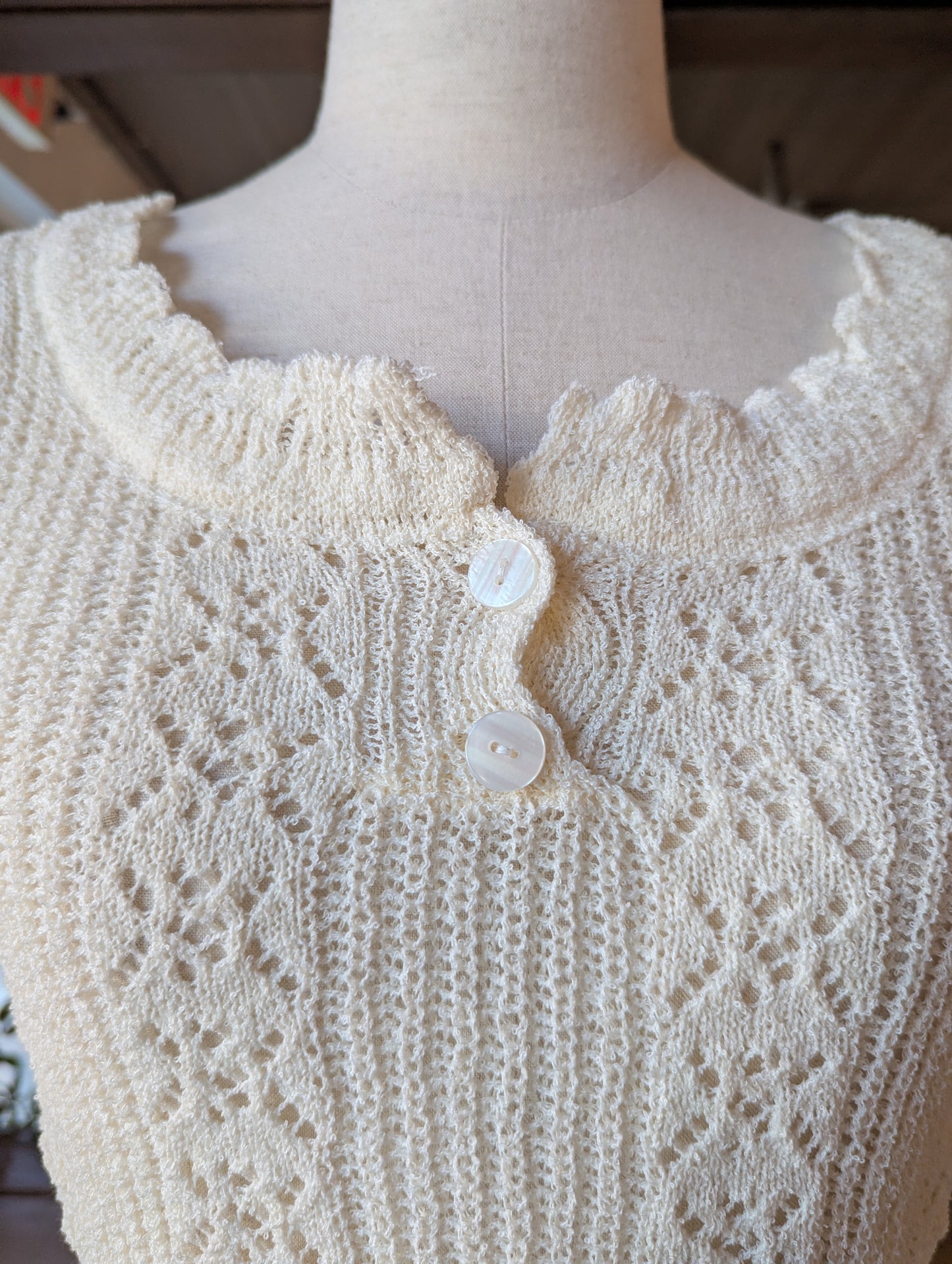 Knit Top and Cardigan Set