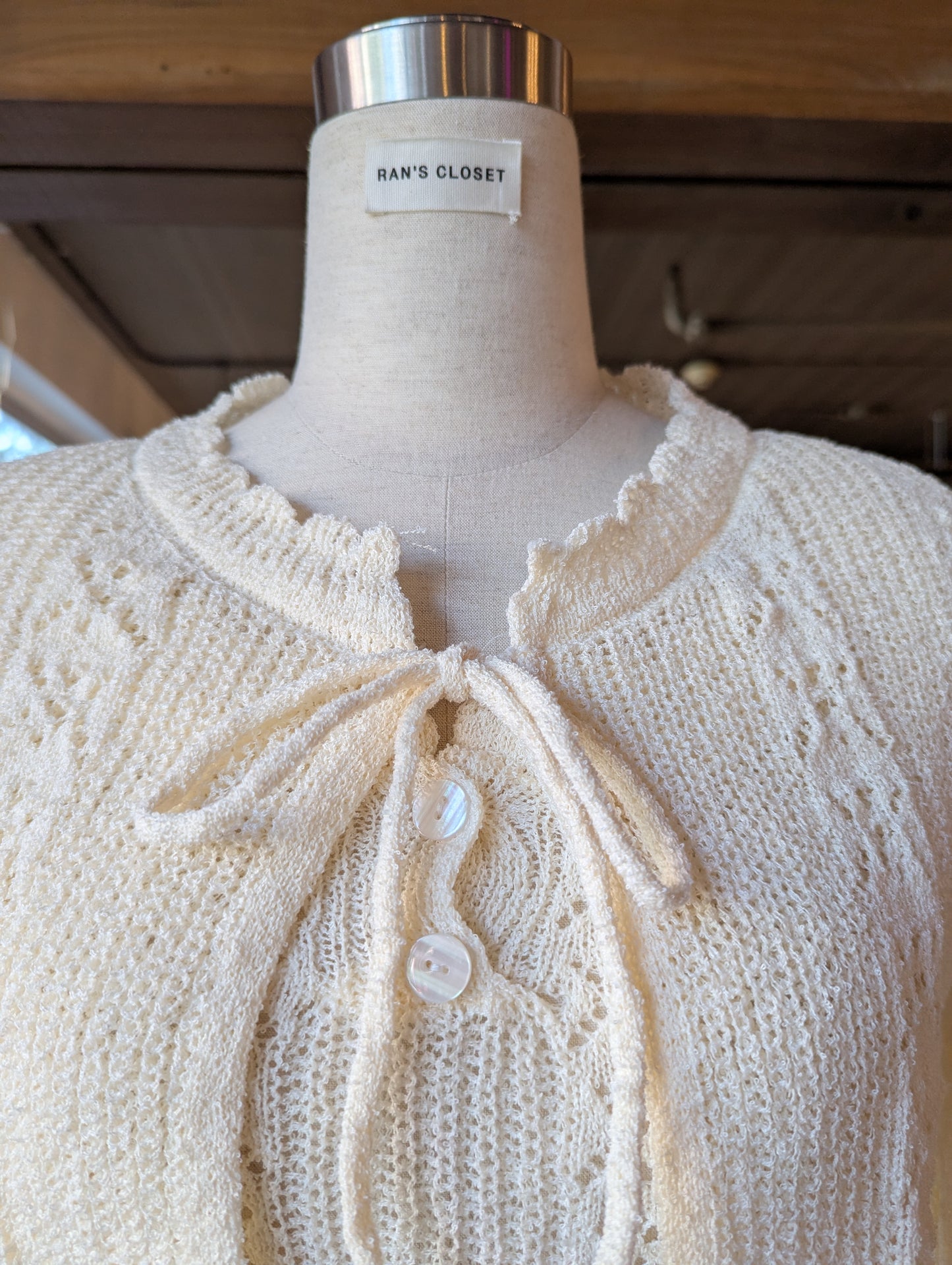 Knit Top and Cardigan Set