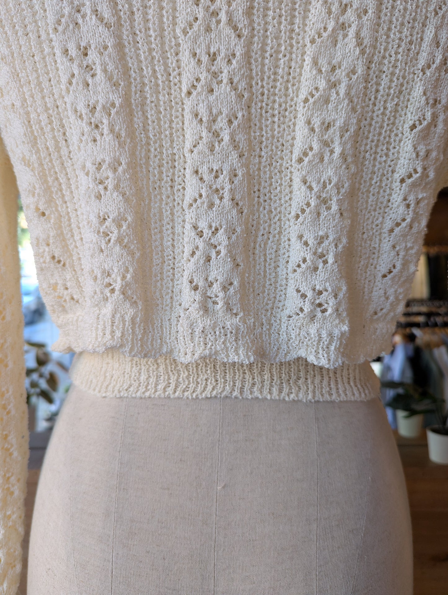 Knit Top and Cardigan Set
