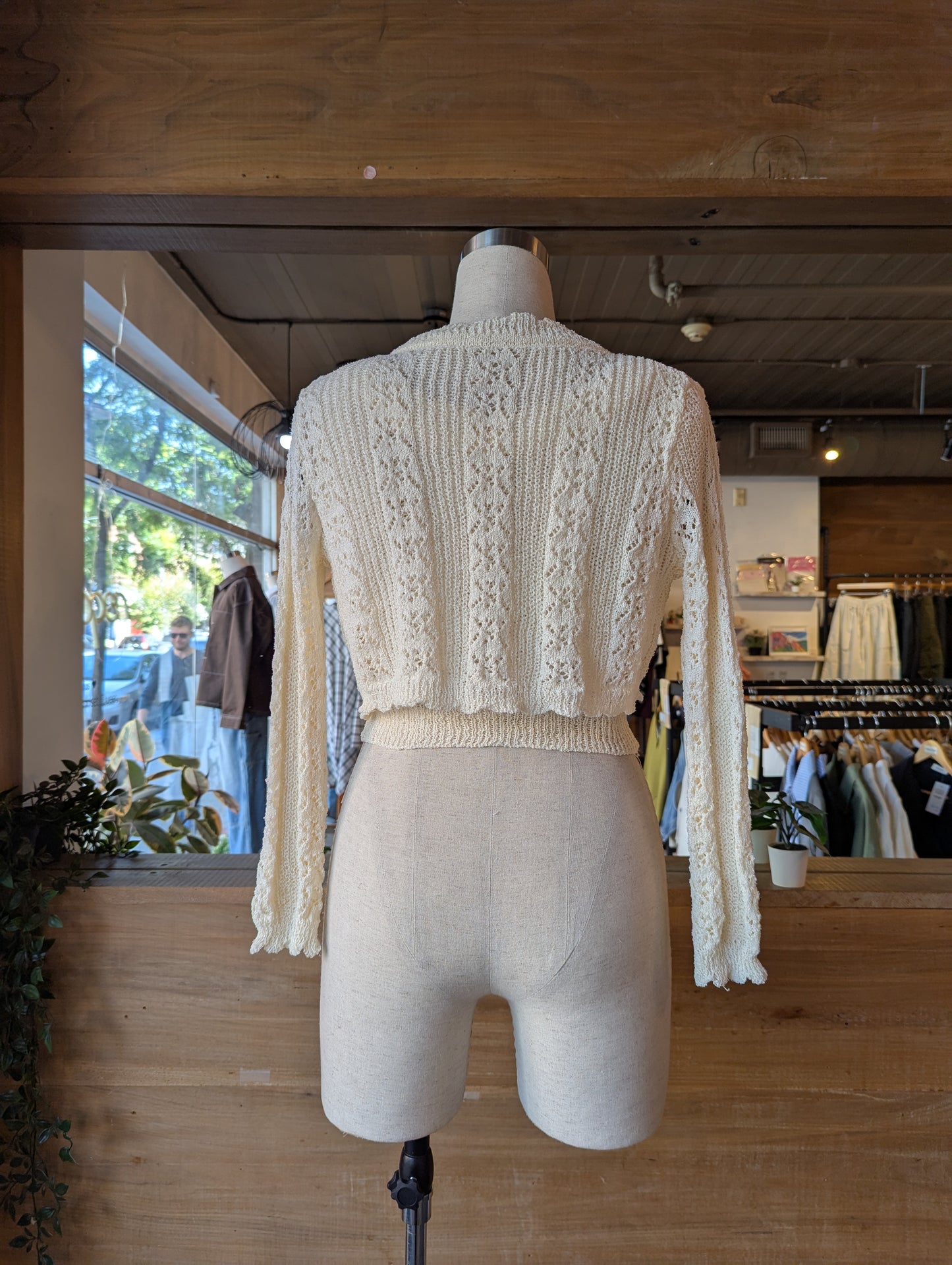 Knit Top and Cardigan Set