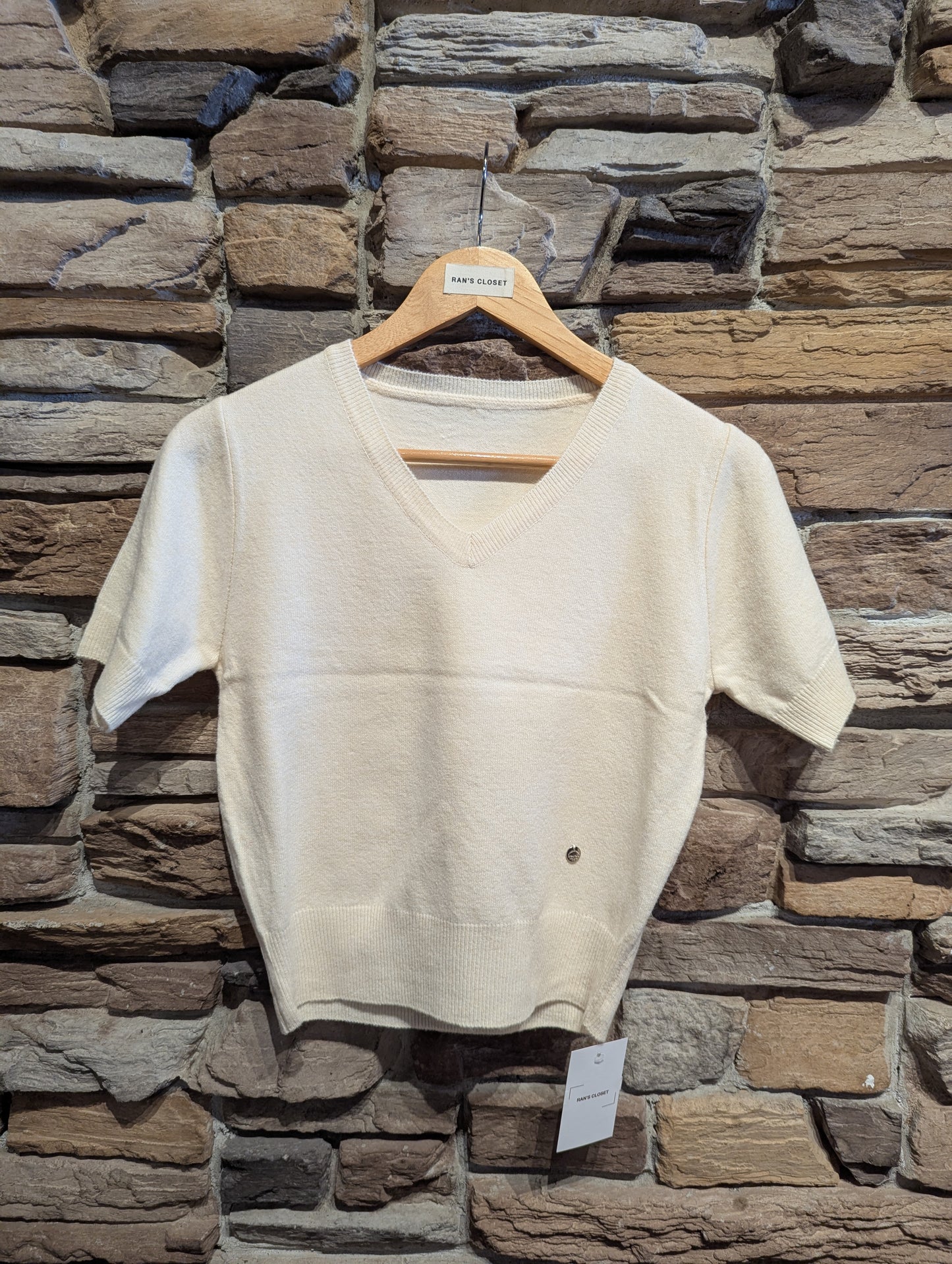 Short Sleeve Knit Top