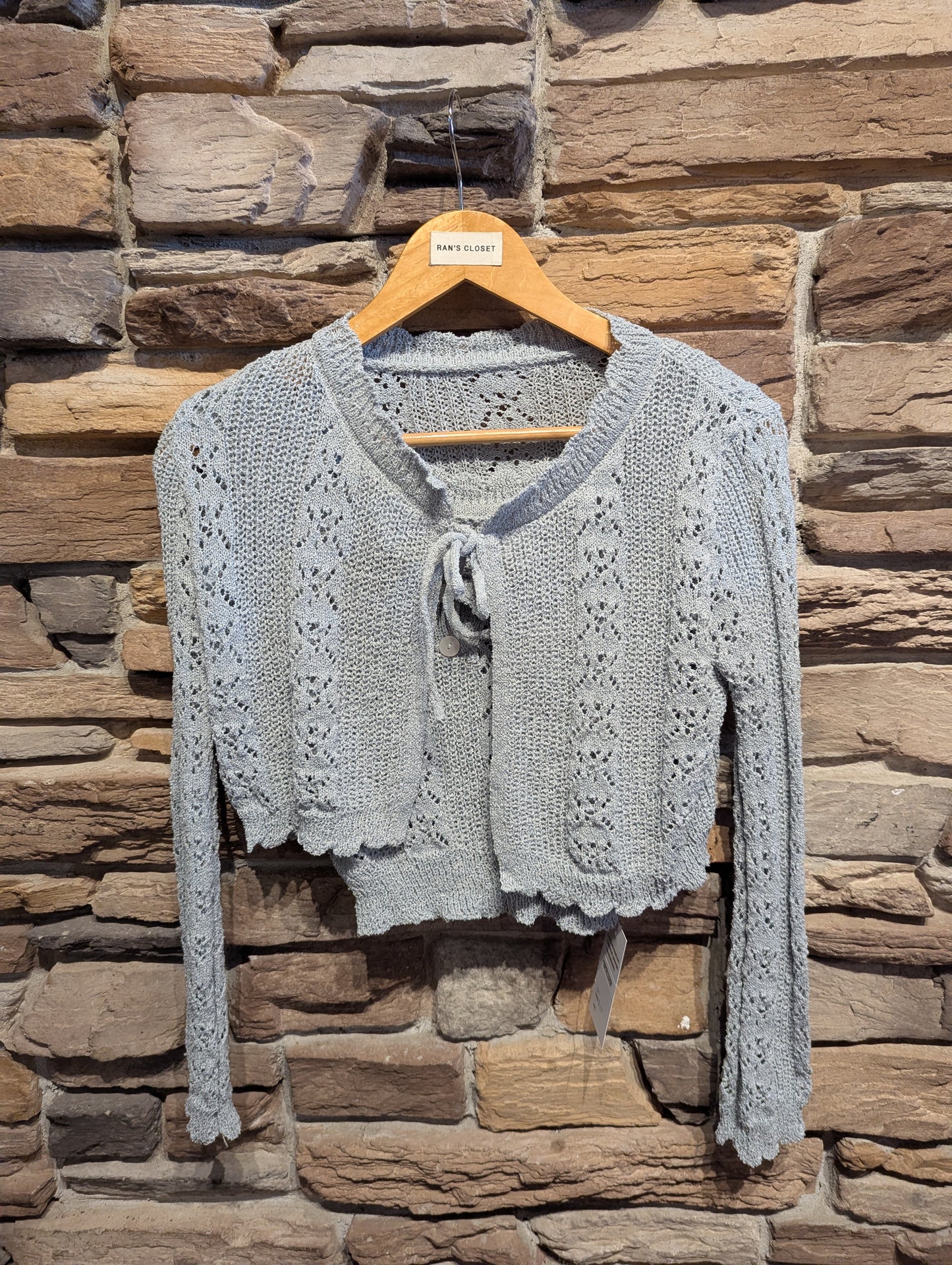 Knit Top and Cardigan Set