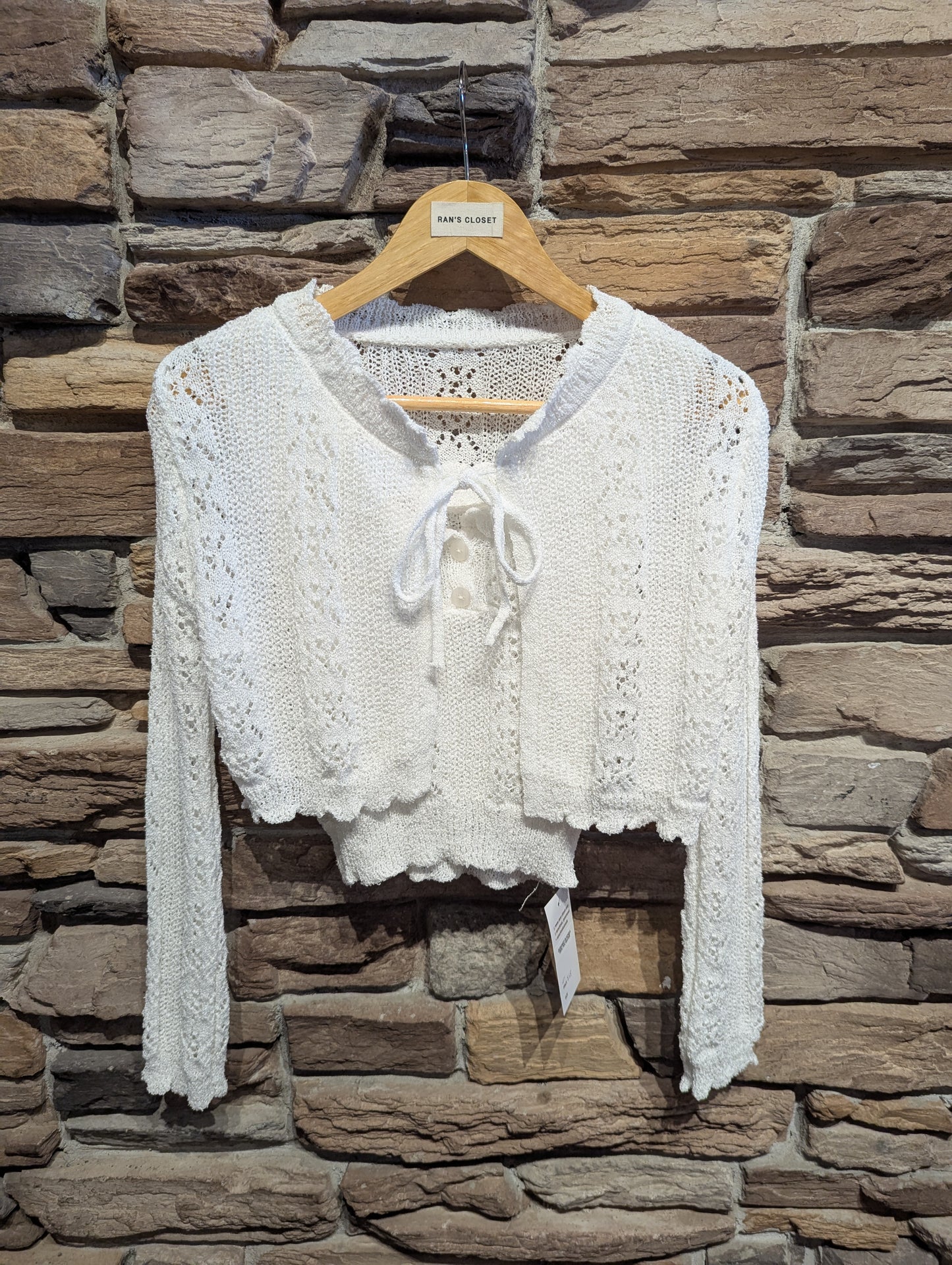Knit Top and Cardigan Set