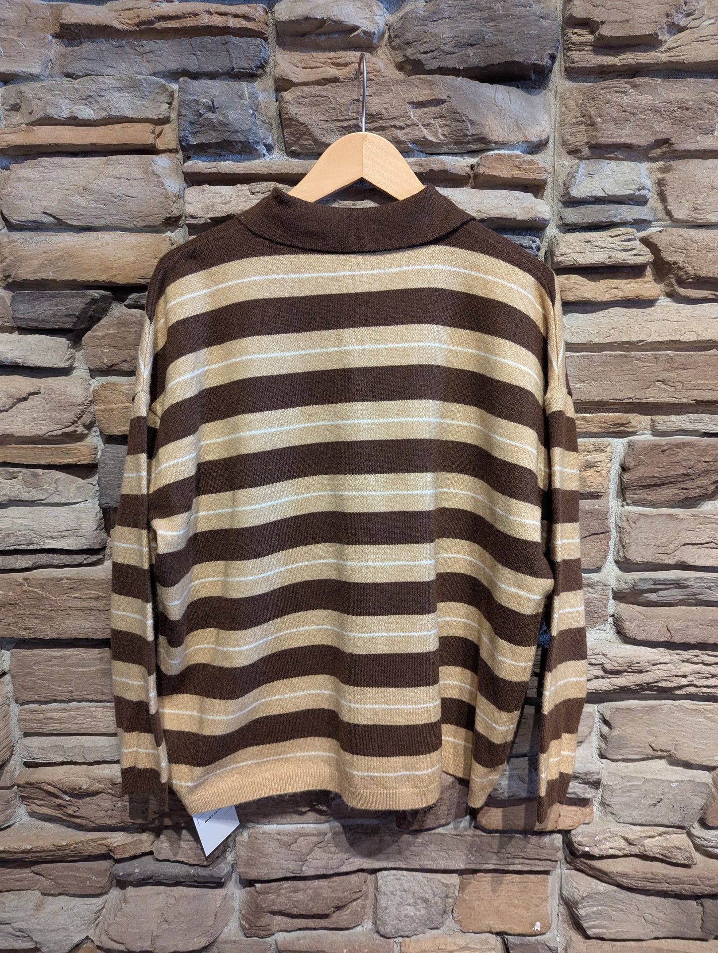 Oversized Henley Swearter