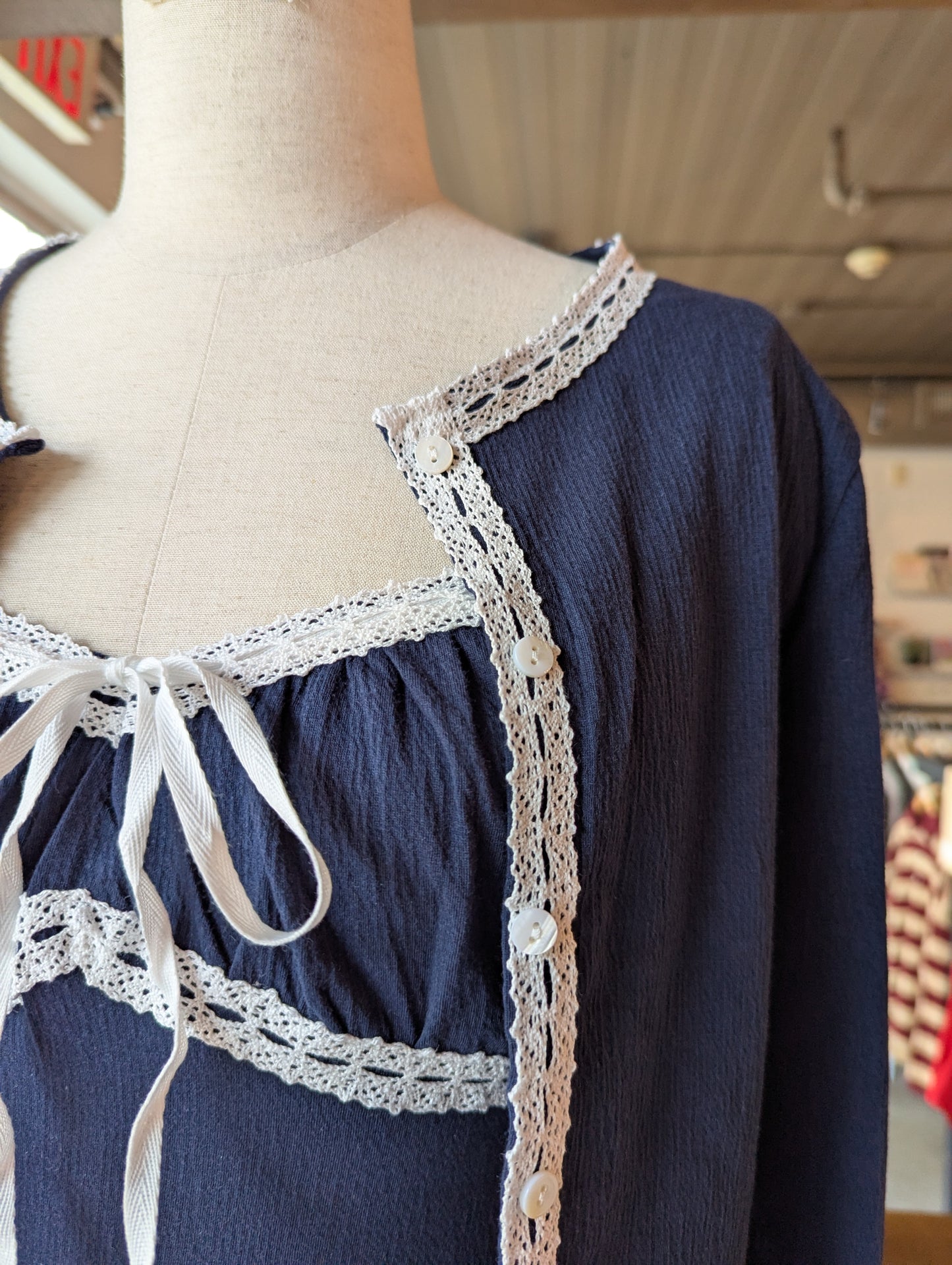 Baby Doll Top and Cardigan Set