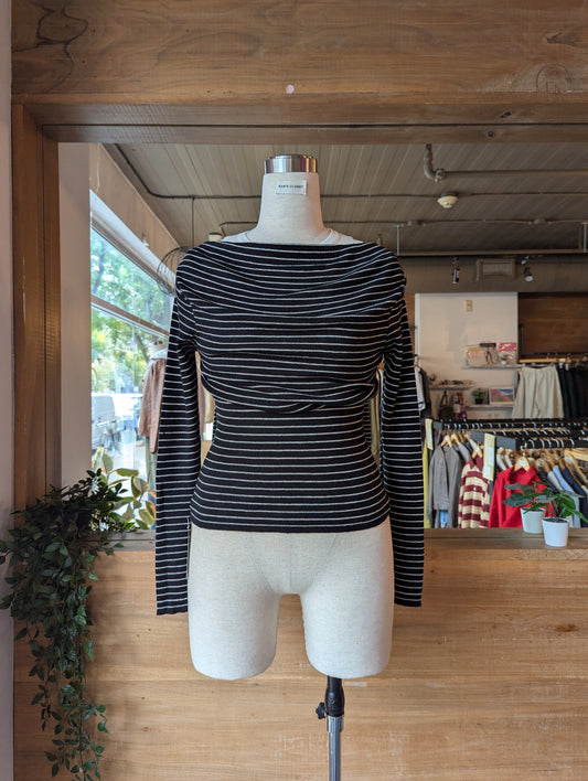 Cowl Neck Top With Built In Tank