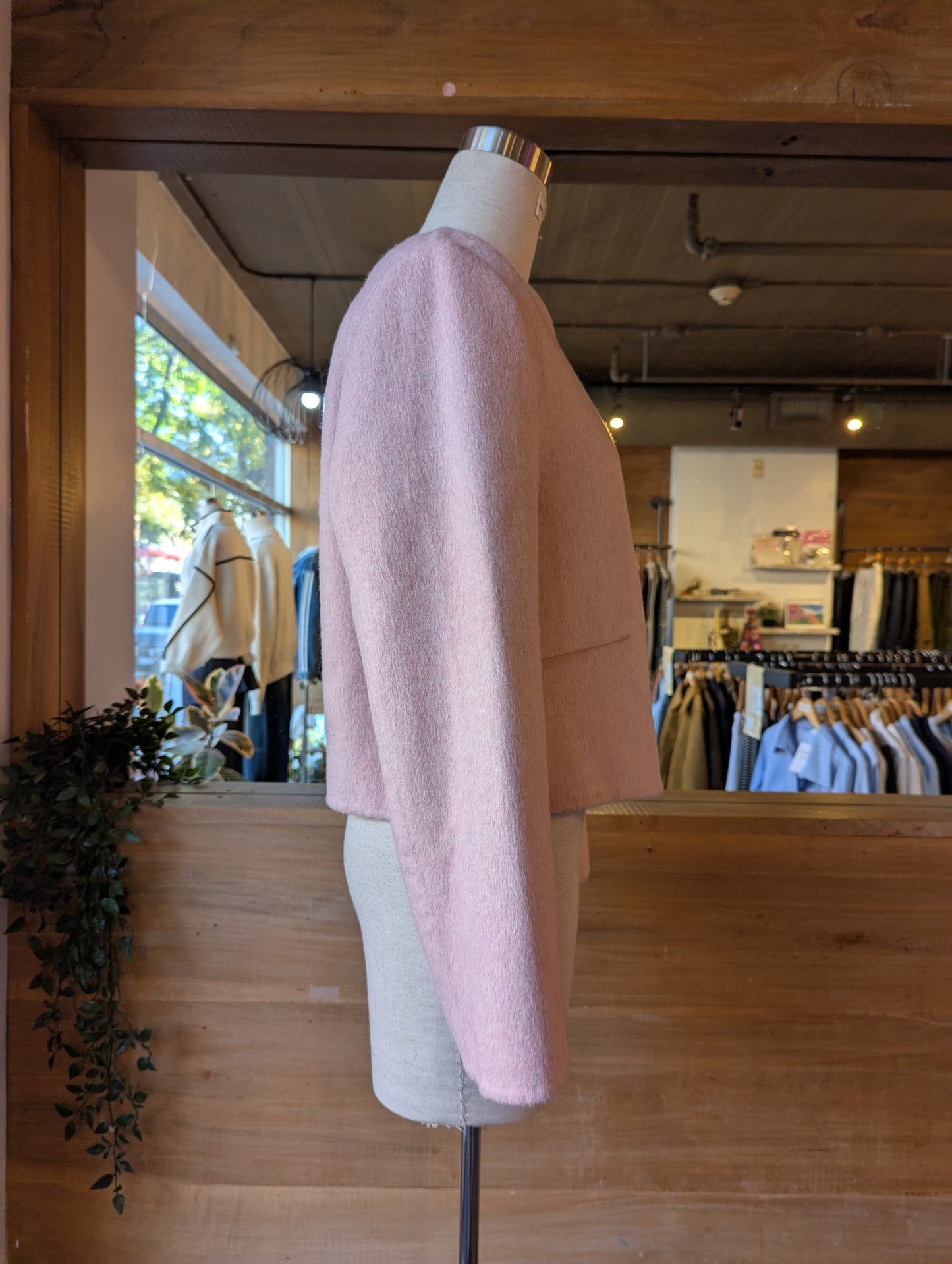 Cropped Wool Jacket