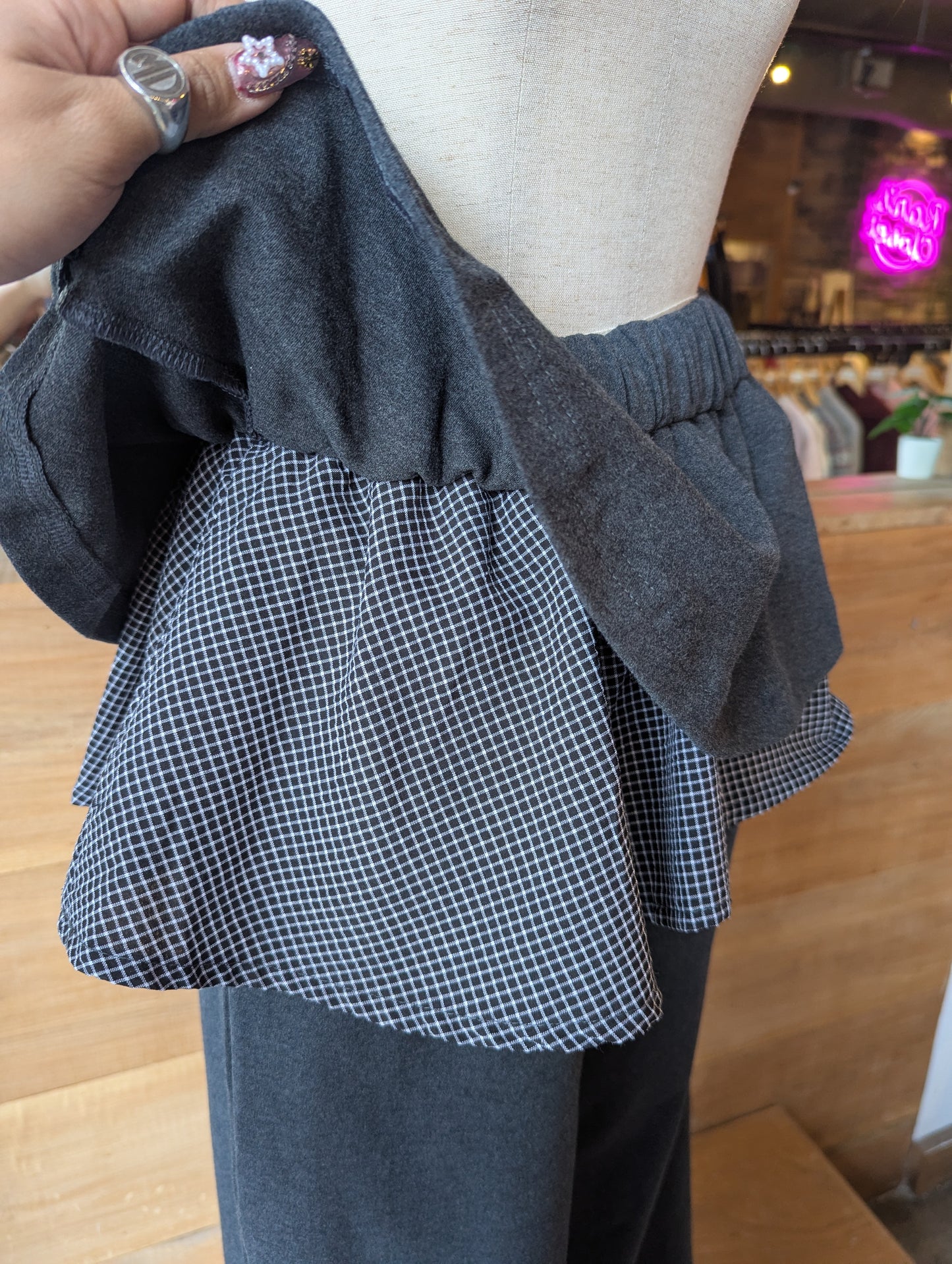 Skirt Overlay Sweatpants