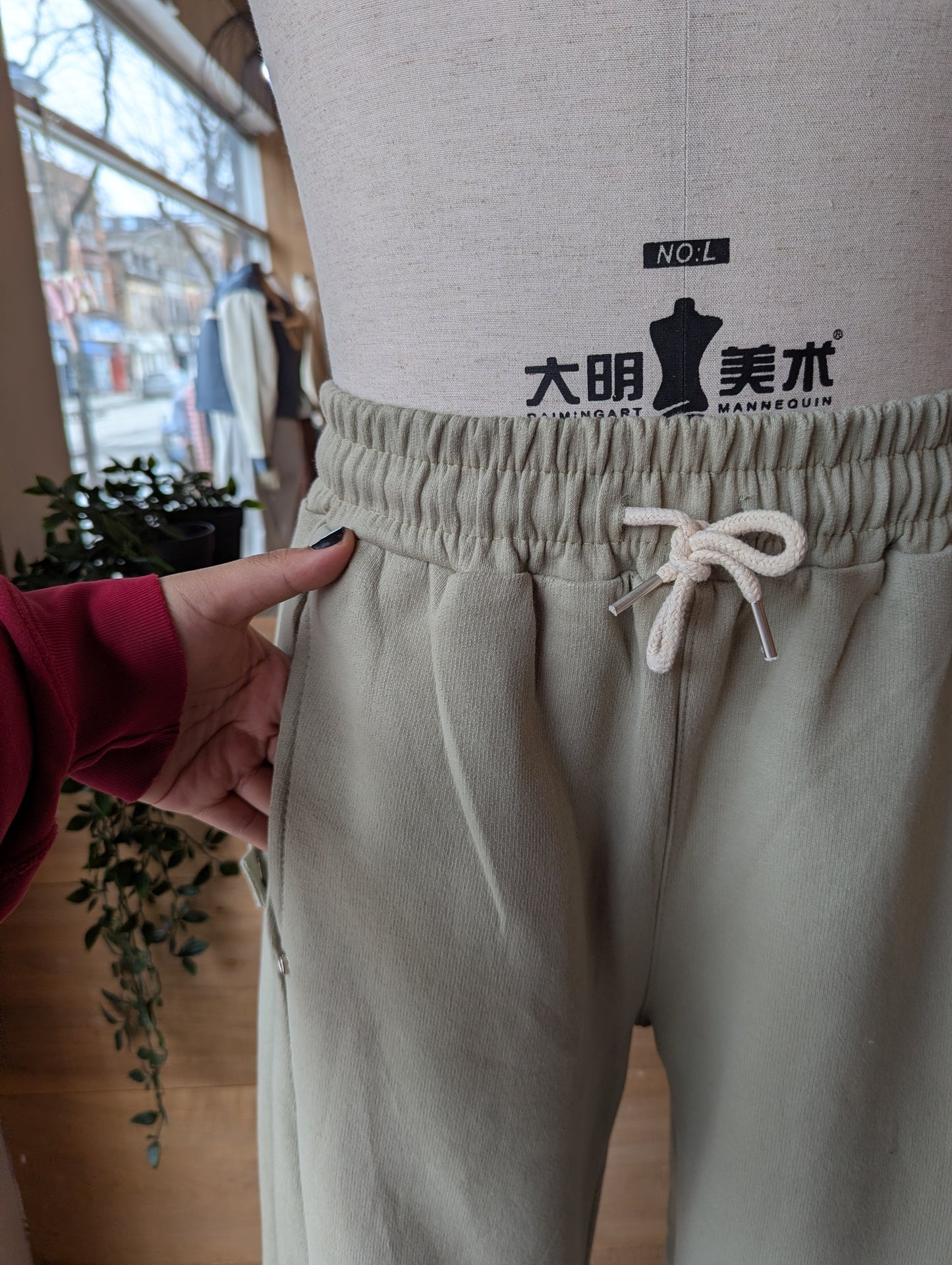 Lounge Around Side Snap Sweatpants