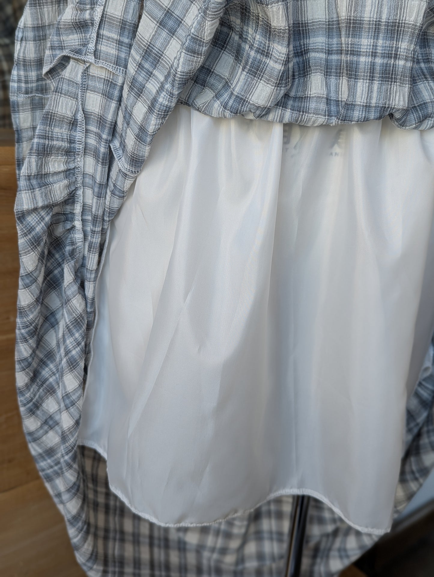 Country Side Plaid Maxi Skirt