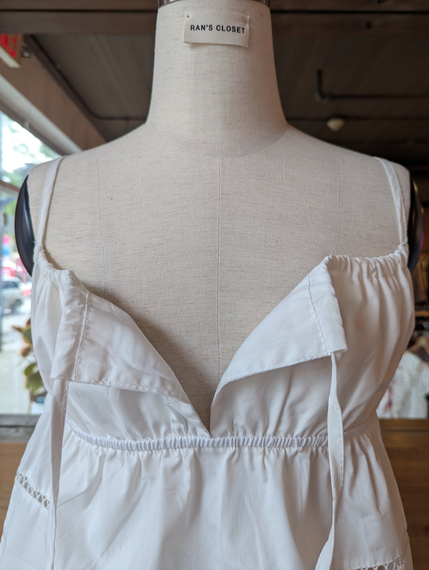 Summer Sonnet Front-Tie Blouse