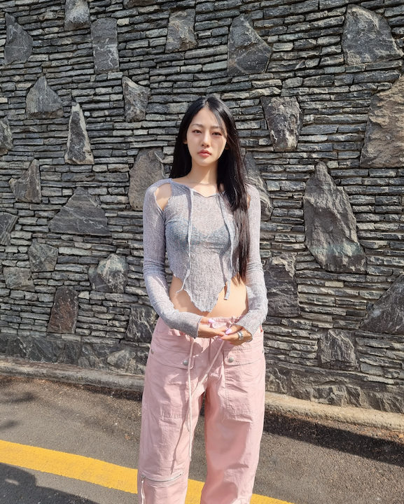 Grunge Sheer Top