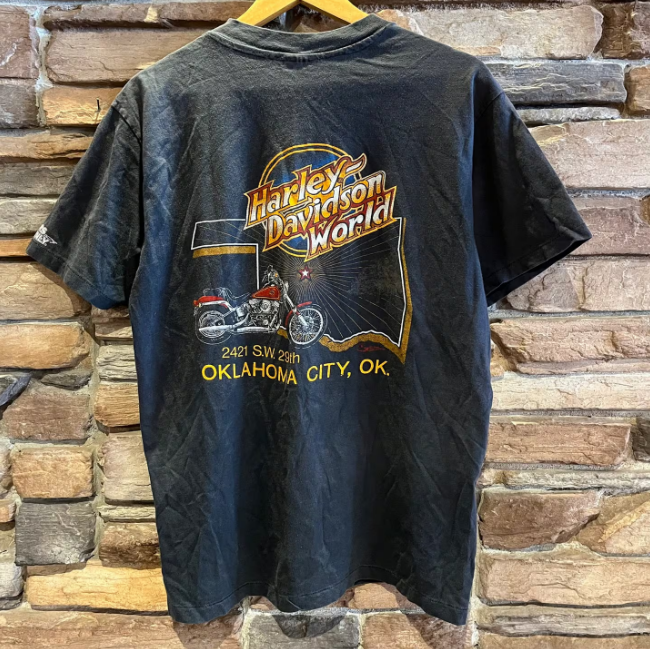 Vintage 1986 "Ride with Pride" Harley Davidson T-Shirt