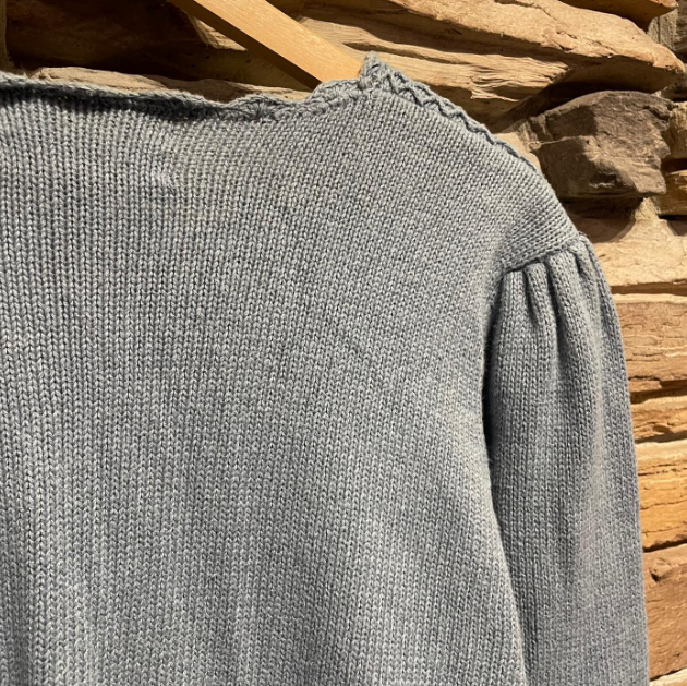 Vintage Herman Geist Hand Embroidered Cardigan