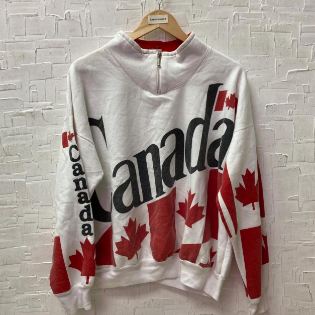Vintage Canada Flag AOP Sweatshirt