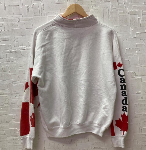 Vintage Canada Flag AOP Sweatshirt