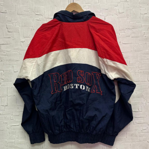 Vintage Boston Red Socks Genuine Merchandise by Logo 7 Windbreaker