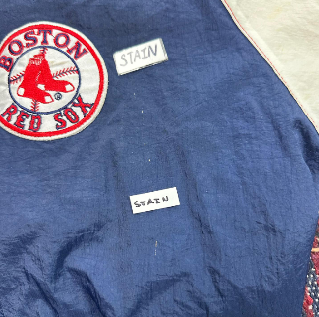 Vintage Boston Red Socks Genuine Merchandise by Logo 7 Windbreaker