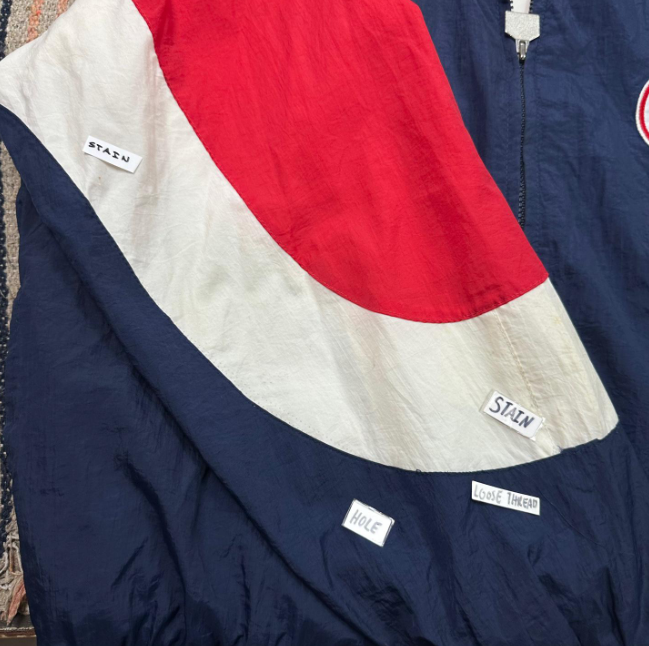 Vintage Boston Red Socks Genuine Merchandise by Logo 7 Windbreaker