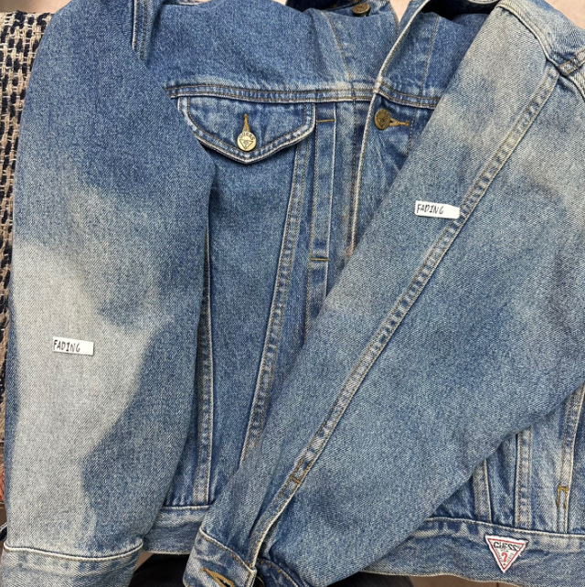 Vintage Guess Jeans Distressed Denim Jacket