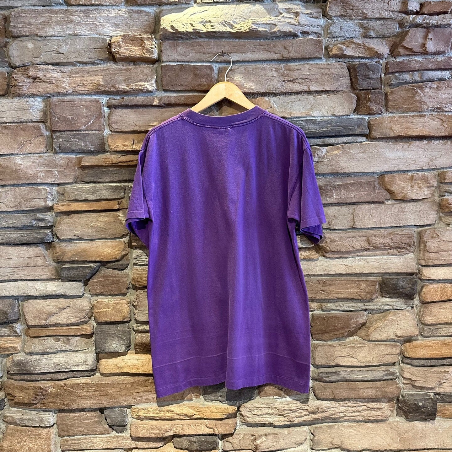 Vintage Purple Colorado Rockies Baseball Team T-Shirt | Vintage T-shirt | MLB | American Baseball | Colorado | Men's Size M | STQ-3059
