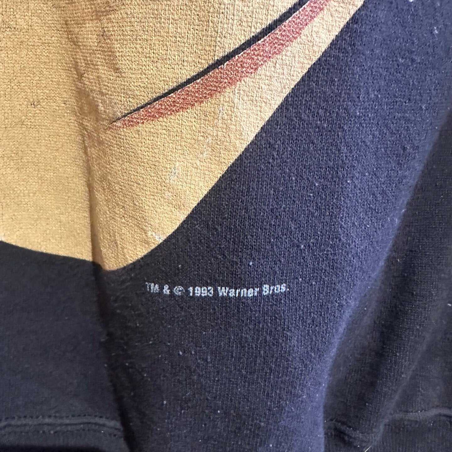 Vintage Warner Bros 'Taz' Looney Tunes Graphic Sweatshirt