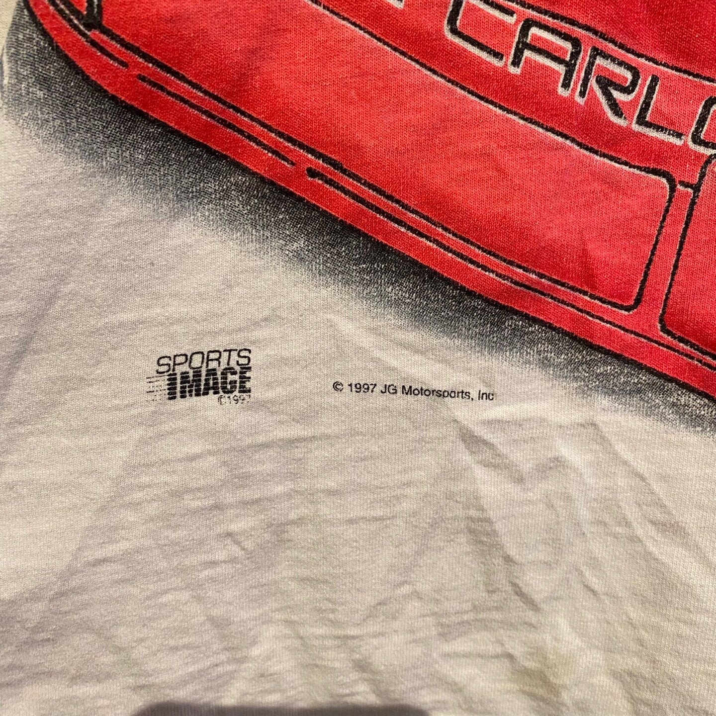 1997 Vintage NASCAR Winston Cup Championship Racing T-Shirt