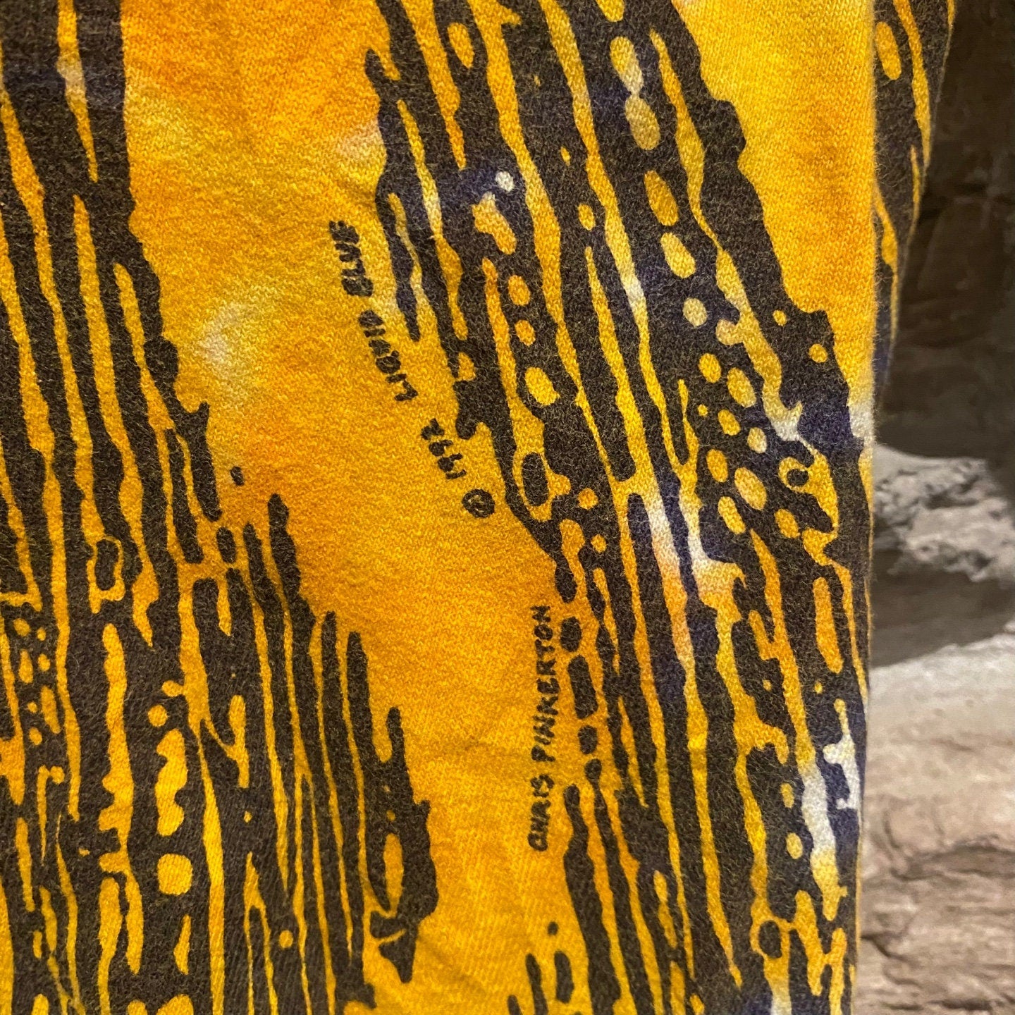 1992 Vintage Liquid Blue Sun and Moon Tie-Dye T-Shirt