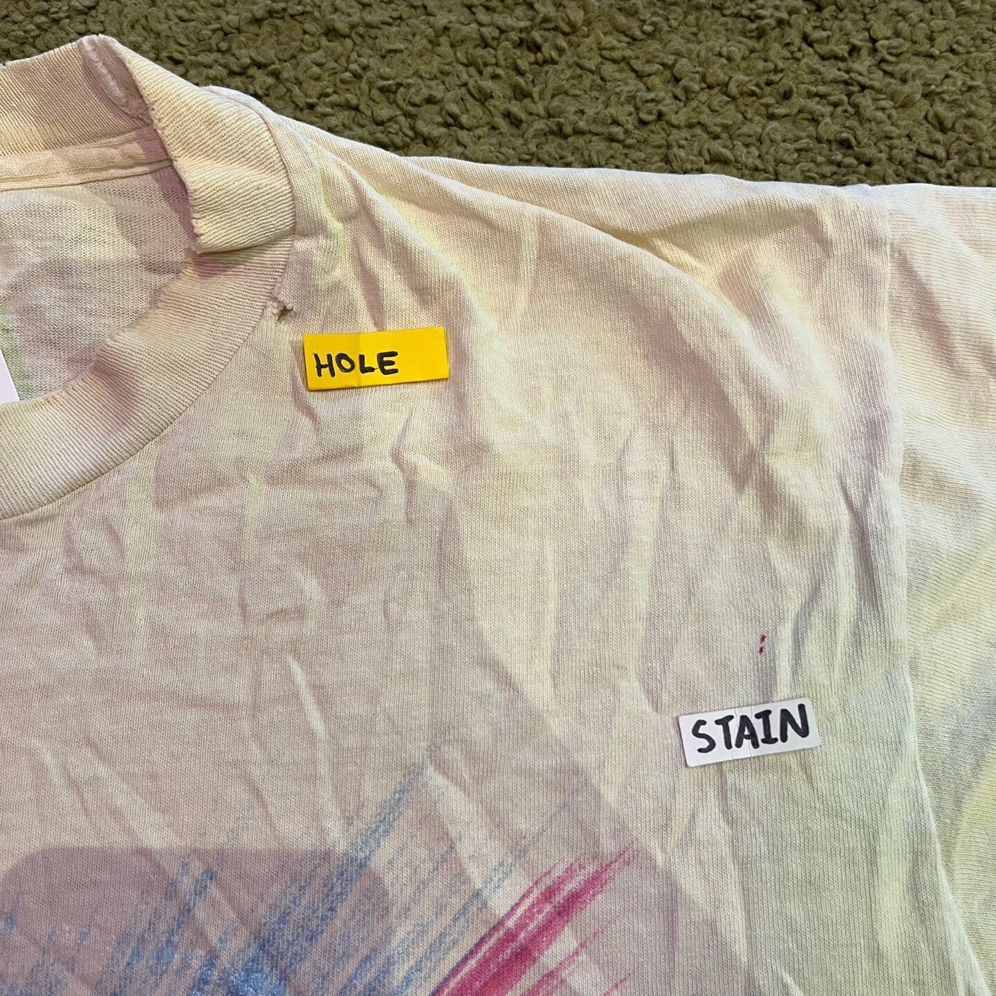 Vintage Grateful Dead 1988 Tour Madison Square Garden T-shirt