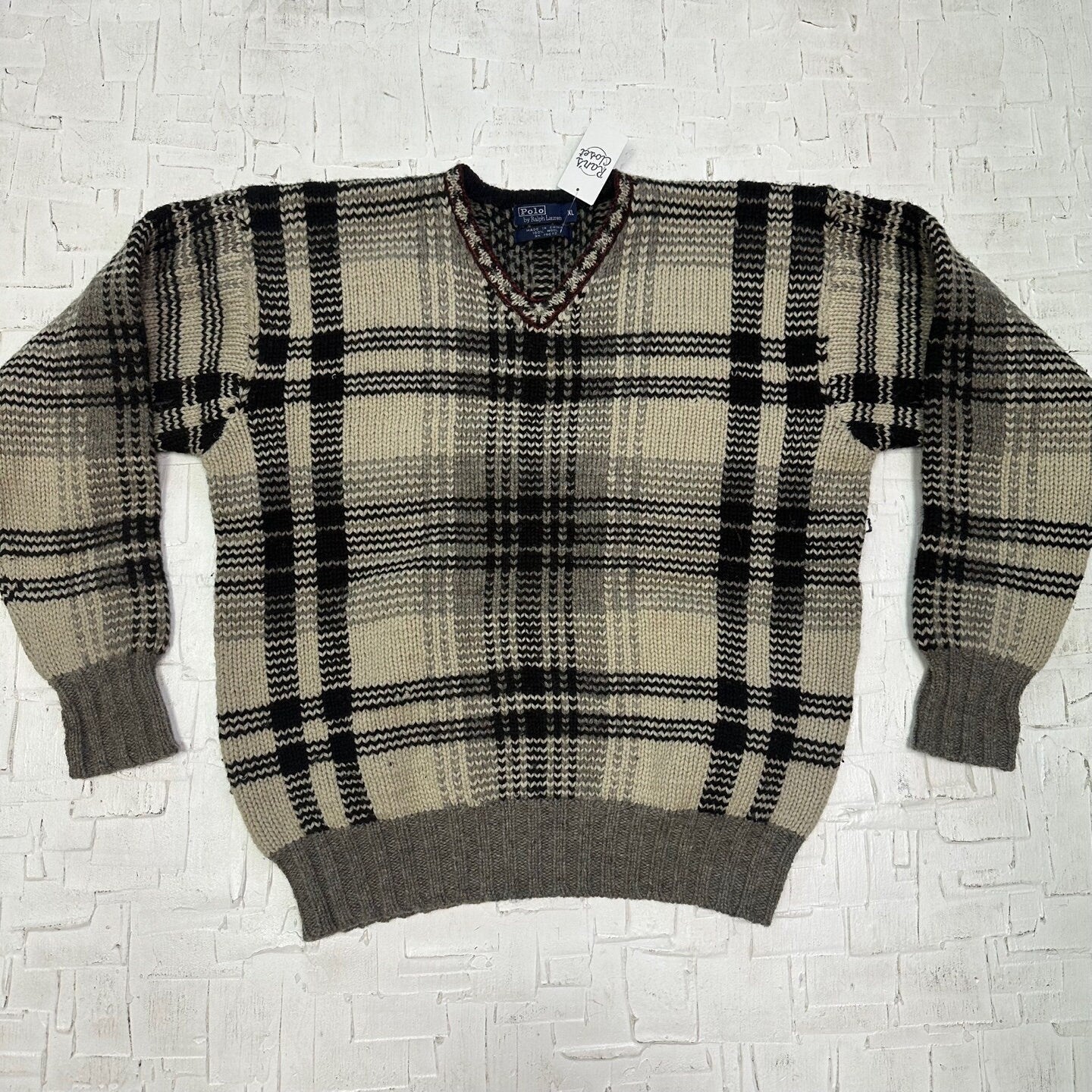 Vintage offers Polo Ralph Lauren sweater sz xl