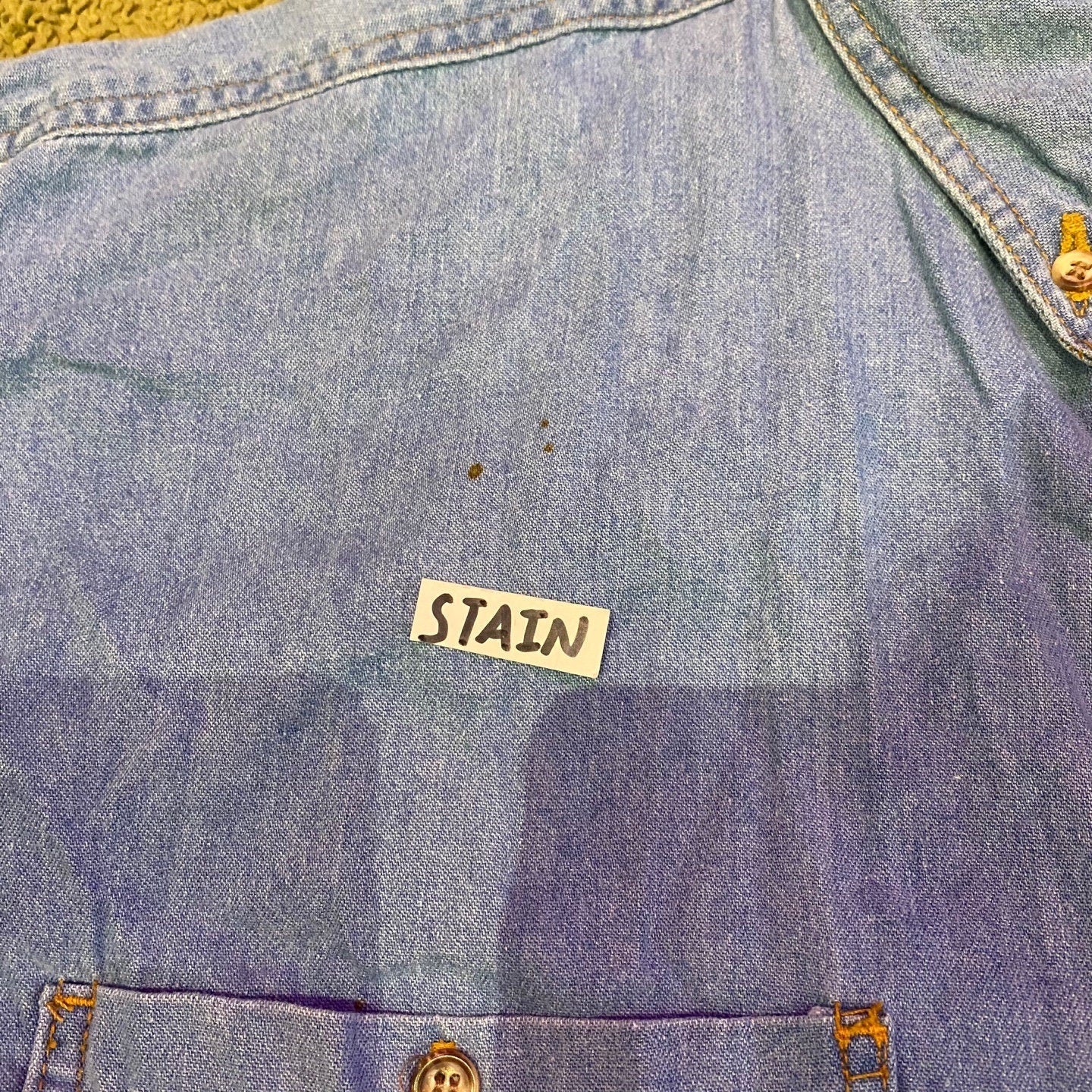 Vintage Texx Italia Design Denim Button Up Shirt with McDonalds Logo and Characters | Vintage Button Up | McDonalds Shirt | SKU NPQ-2031