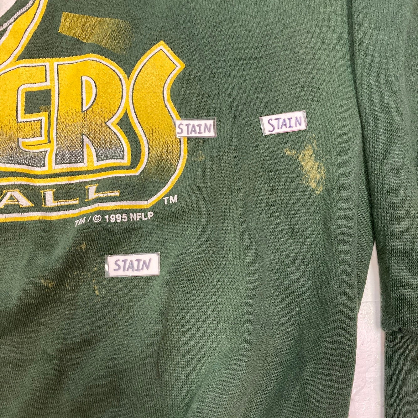 Vintage 1995 Green Bay Packers Football Sweatshirt | Vintage Sweatshirt | Vintage Graphic Sweatshirt | Packers NFL | Size 2XL | NPC-1247