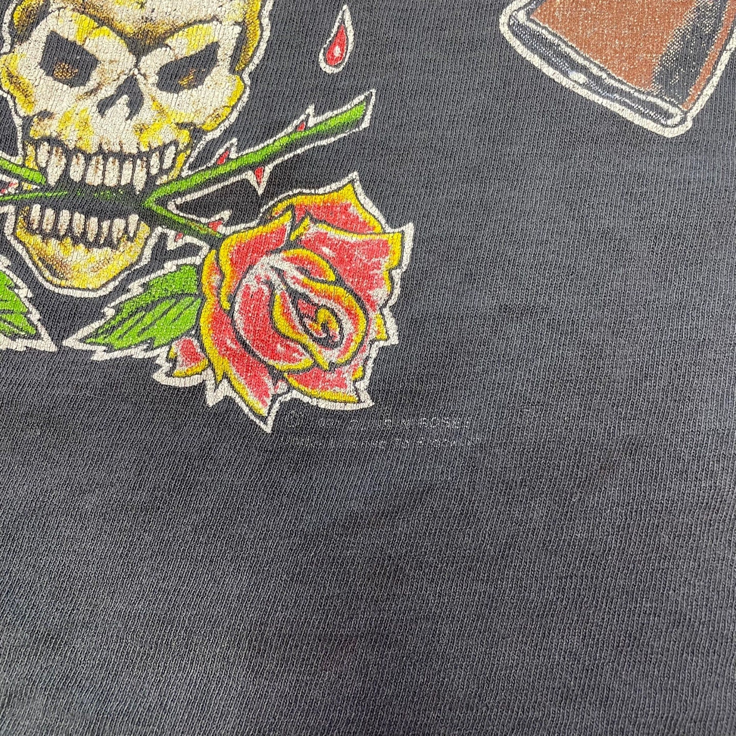 1990's Guns N' Roses Use Your Illusion Tour Distressed Graphic T-Shirt