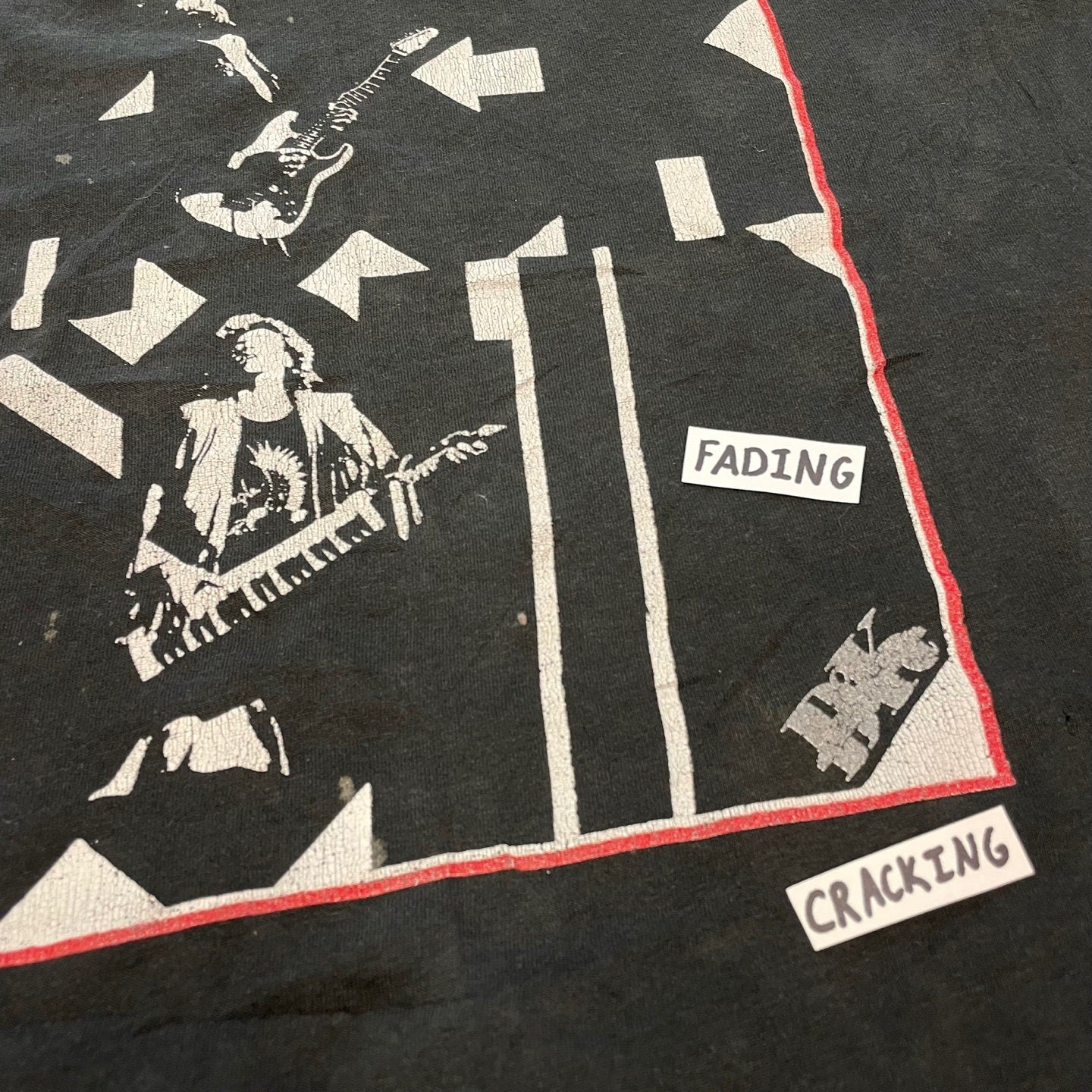 Vintage DeGarmo and Key 1988 Rock Solid Tour Graphic T-Shirt | Vintage T-Shirt | Band T-Shirt | DeGarmo and Key | 80s T-Shirt | SKU: M-1604