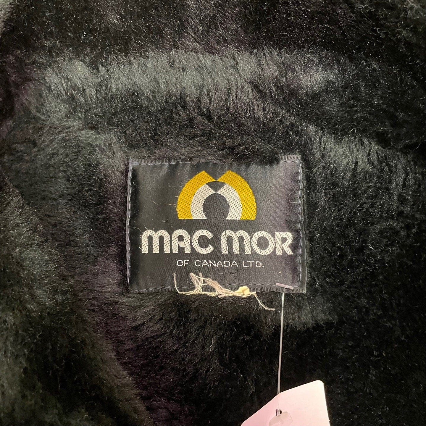 Vintage Mac Mor Faux Fur Lined Checkered Patterned Wool Coat | Vintage Coat | Womens Coat | Faux Fur | Wool Coat | Winter Coat | SKU: M-1737